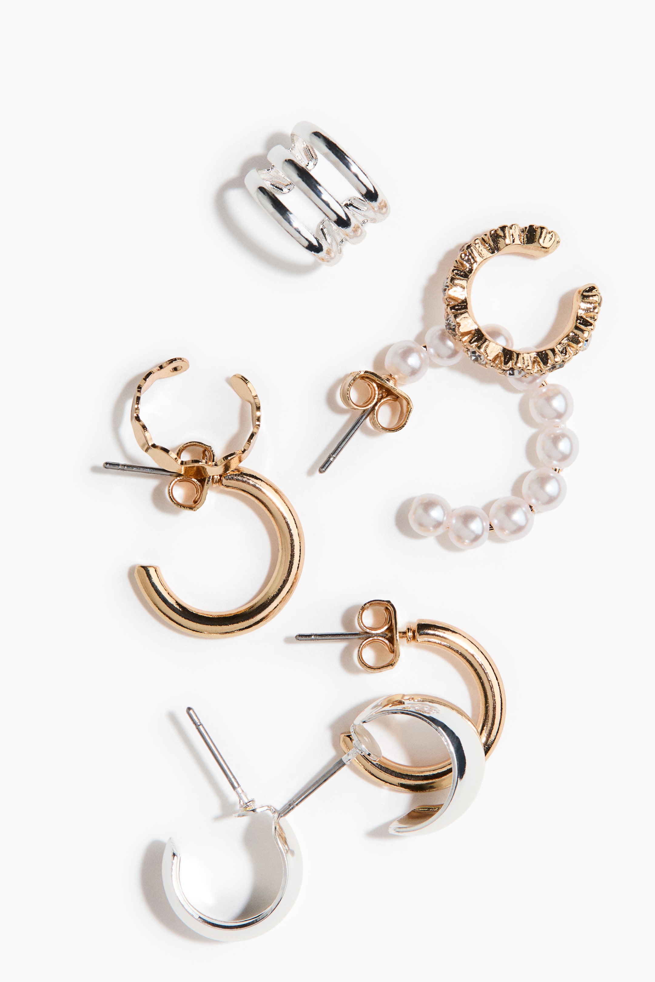 Hoop Earrings and Ear Cuffs