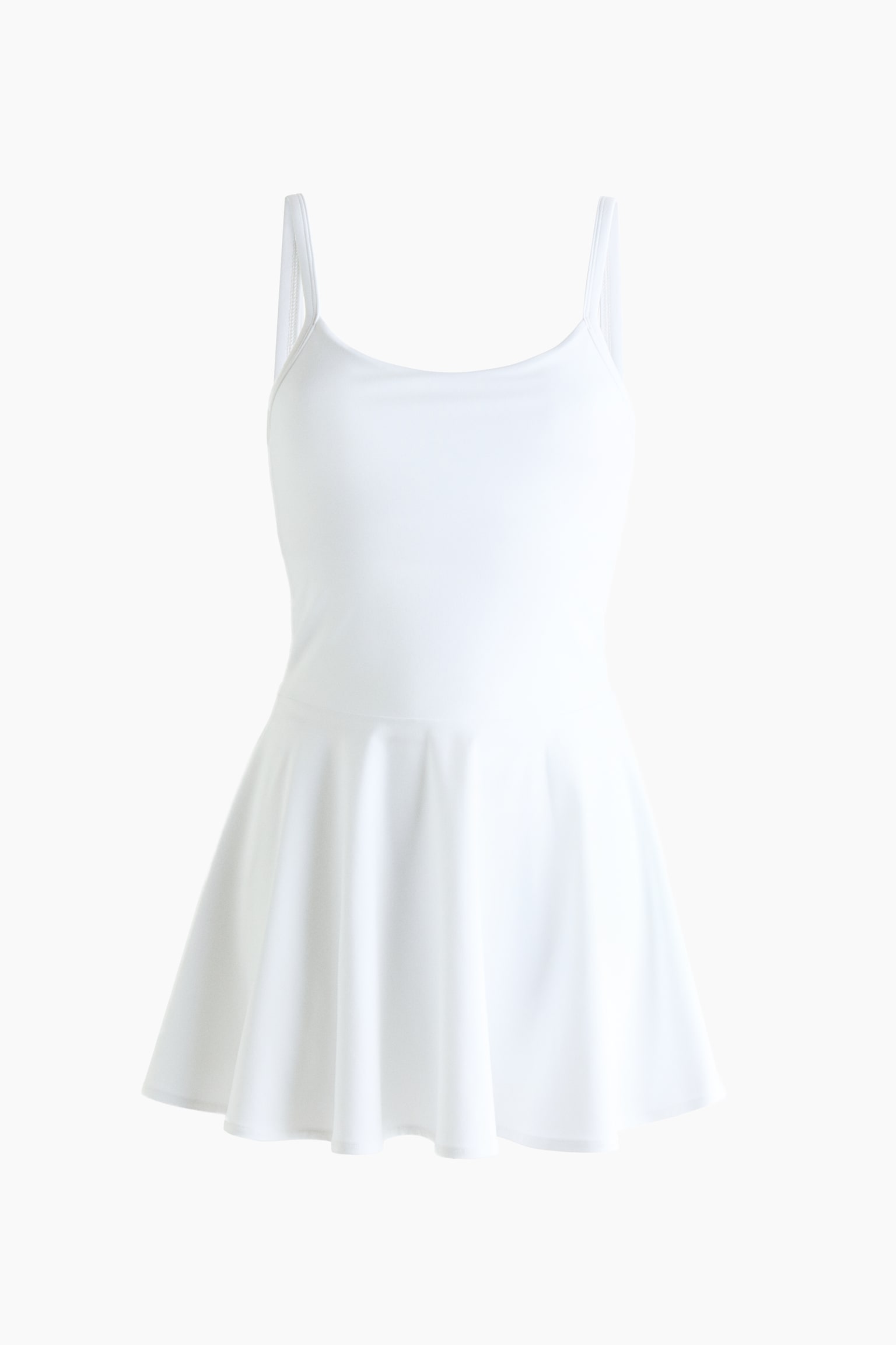 Tenis Elbisesi SoftMove™ - Beyaz/Tereyağı sarısı - 1