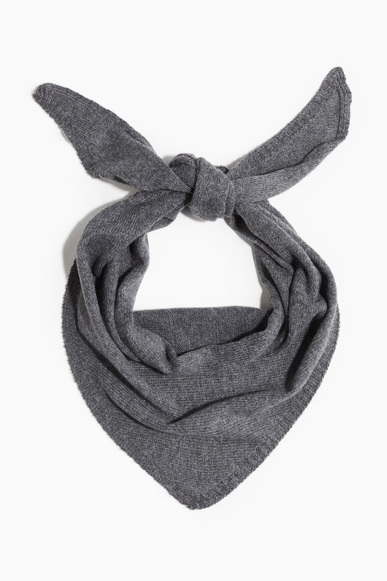 Foulard en maille fine - Gris chiné - FEMME | H&M FR