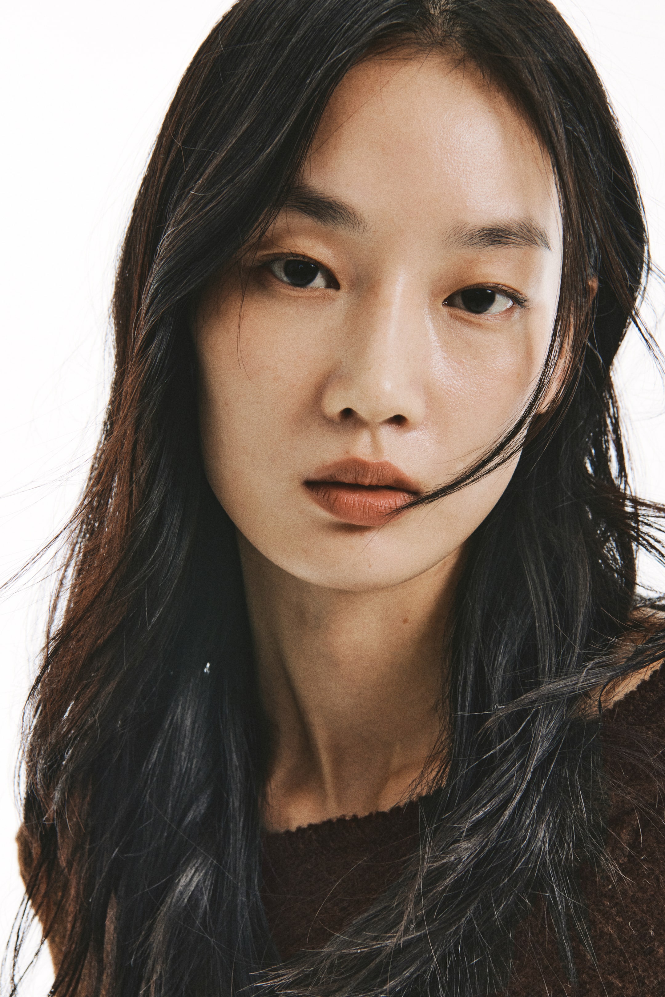 拡大画像を表示: アシンメトリーセーター - ダークブラウン - レディース | H&M JP 4