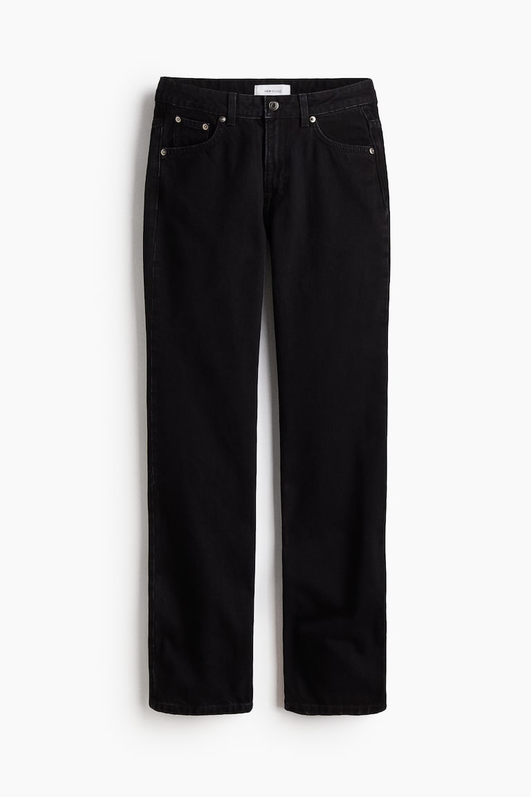 Straight-leg jeans