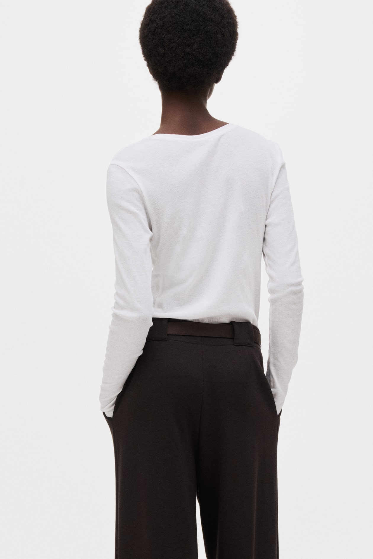 Belted Ponte Pants - image 4