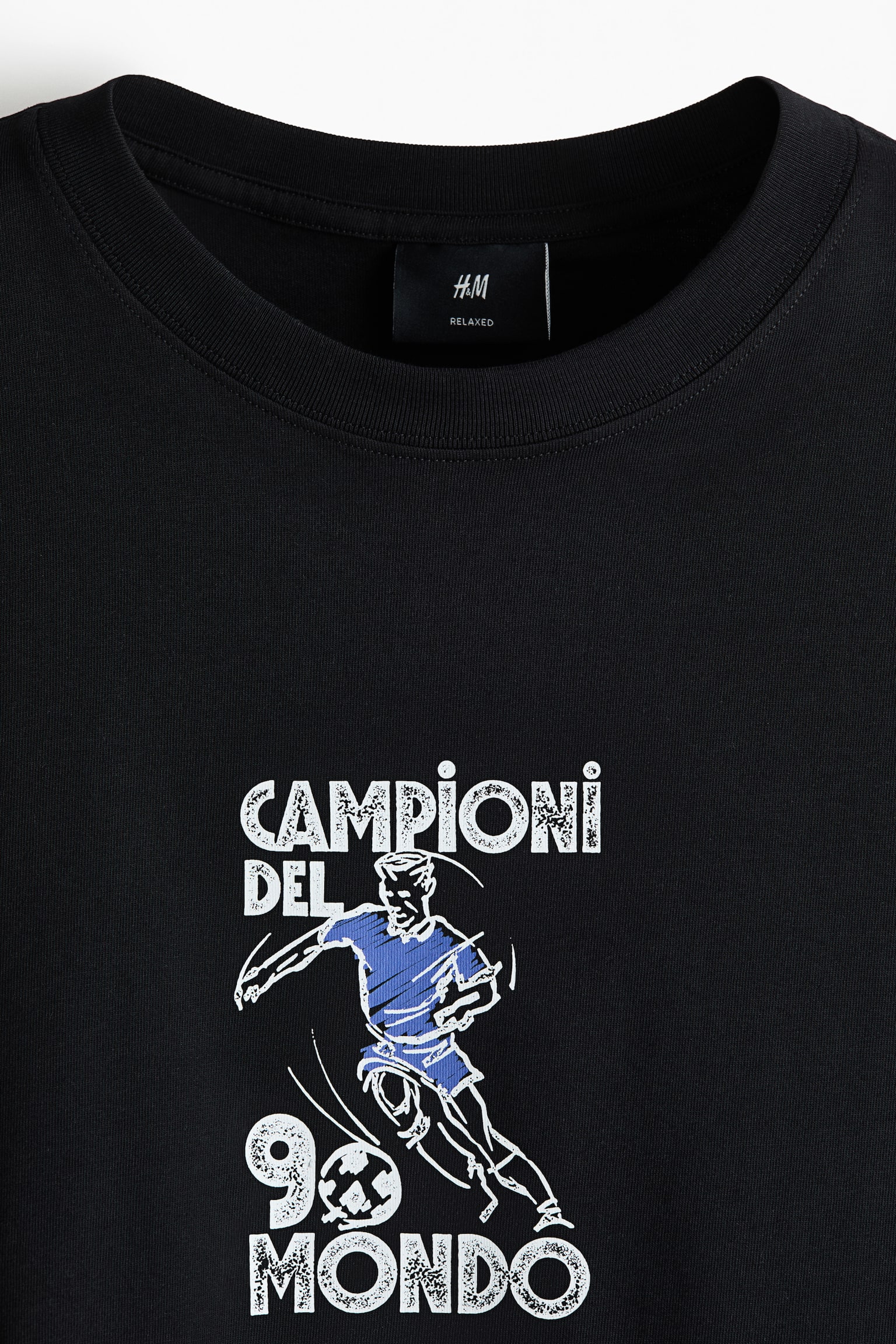 Loose Fit Printed T-shirt - Black/Campioni Del Mondo/Black/Keep the wild/White/Landry's/White/Flowever/White/Red Rock/Black/Brooklyn/Blue/San Diego/Khaki green/Adapt/Brown/Street hoops/Black/Trust yourself/Black/Phys. Ed. Class/Brown/Adapt/White/Next level ready/Turquoise/Emotional currents/Plum/Handle With Care/Navy blue/Not All Things Lost/Light blue/Wickford Hills - 5