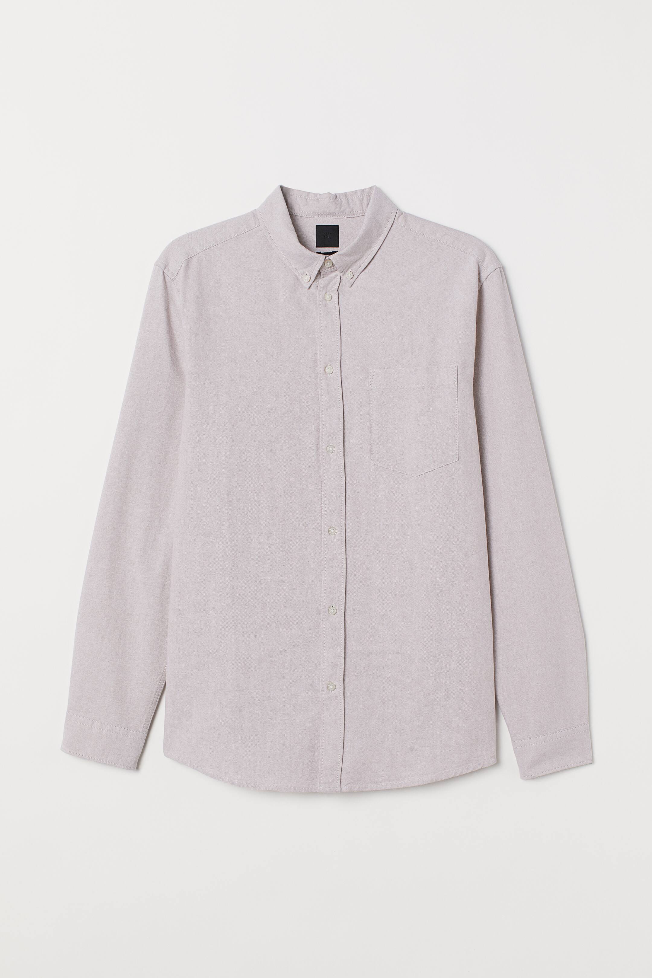 View larger image: Oxford shirt Regular Fit - Beige - Men | H&M 1