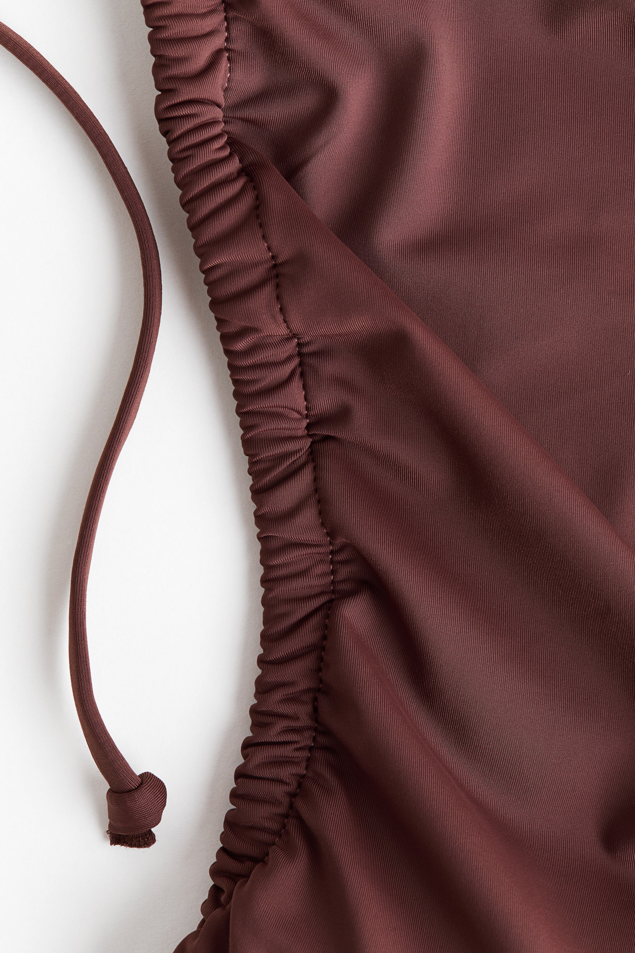 Padded-Cup High-Leg Swimsuit
