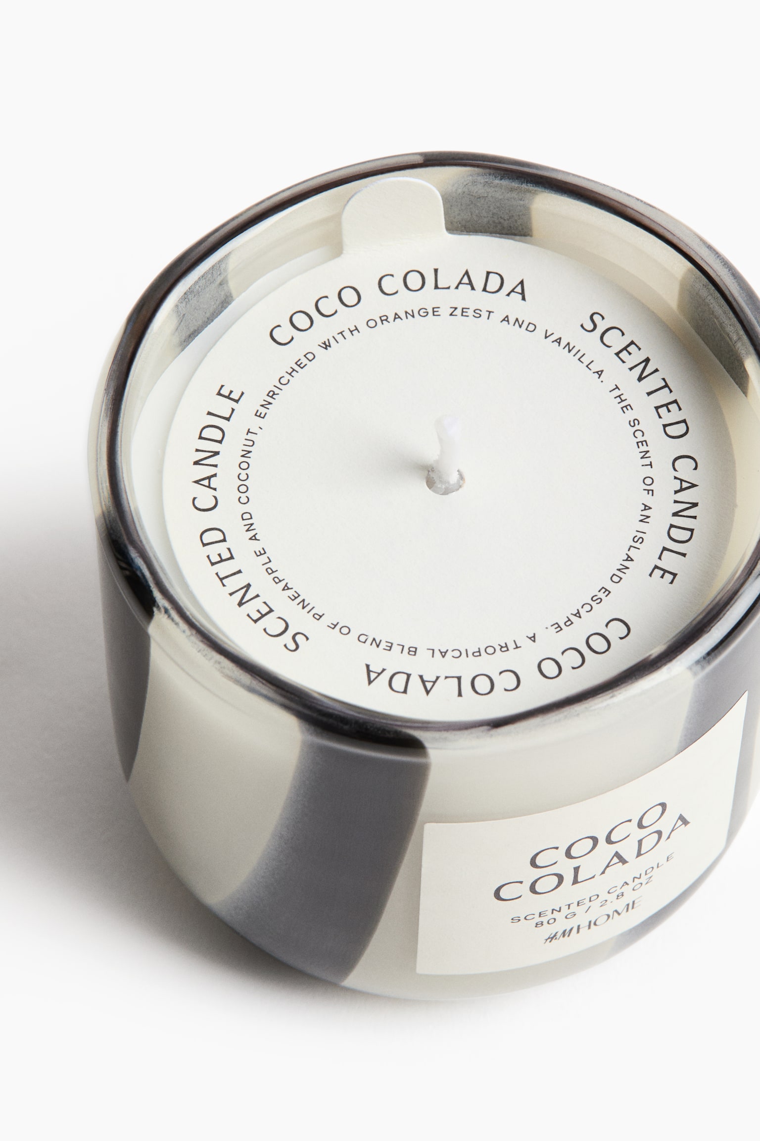 נר ריחני בכלי זכוכית - Coco Colada - 4