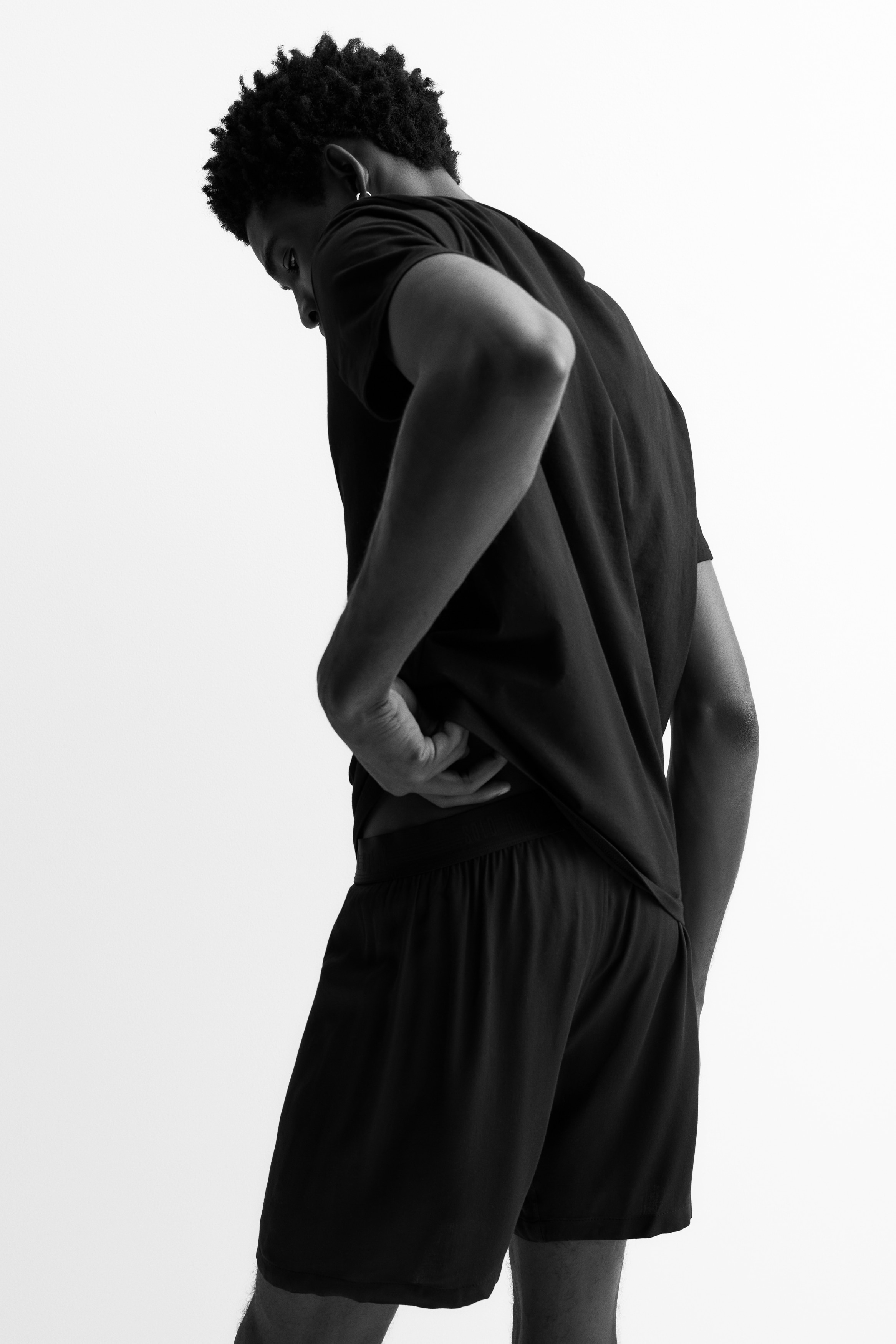 Satin boxer shorts