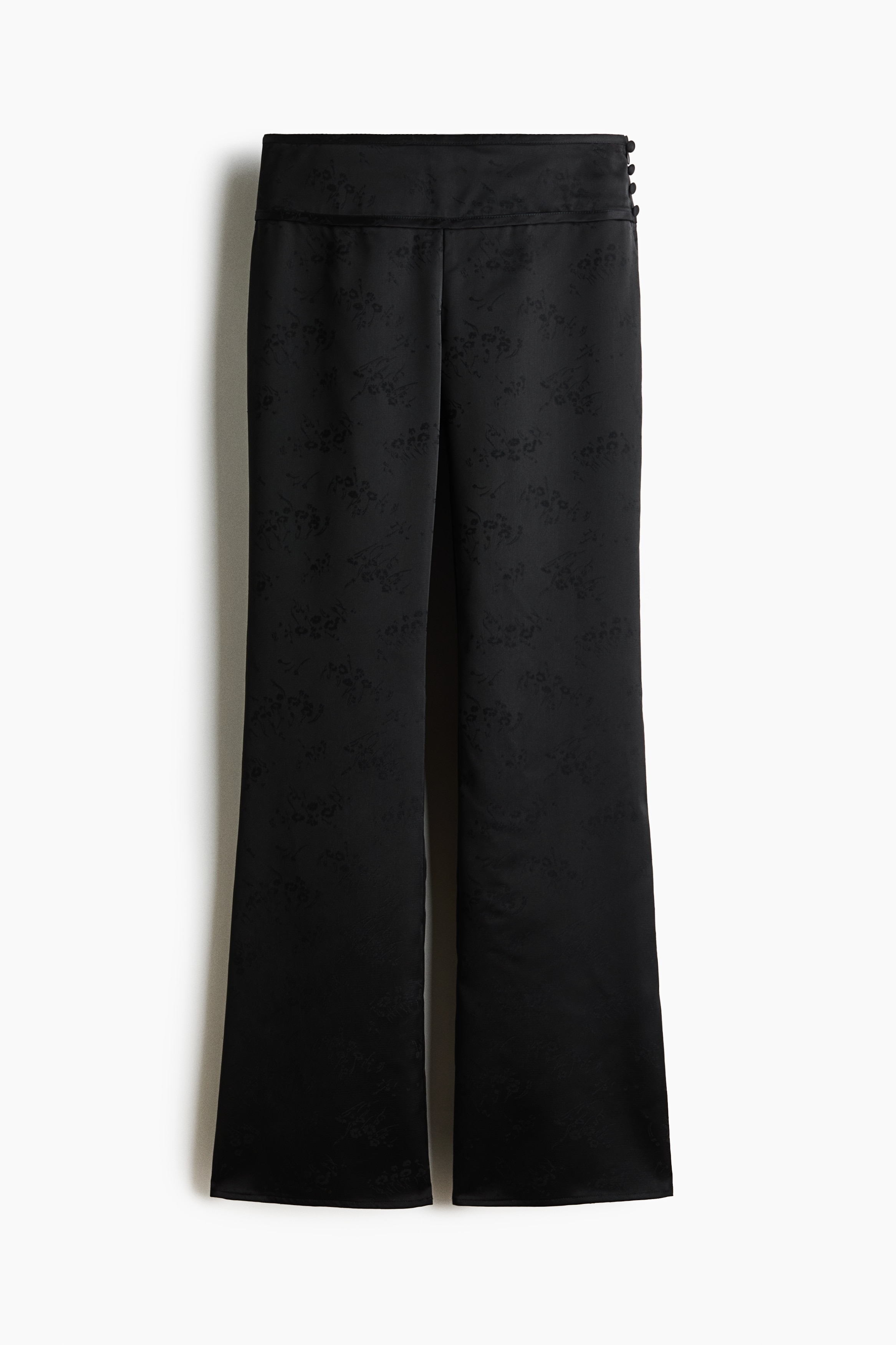 Jacquard-weave trousersModel