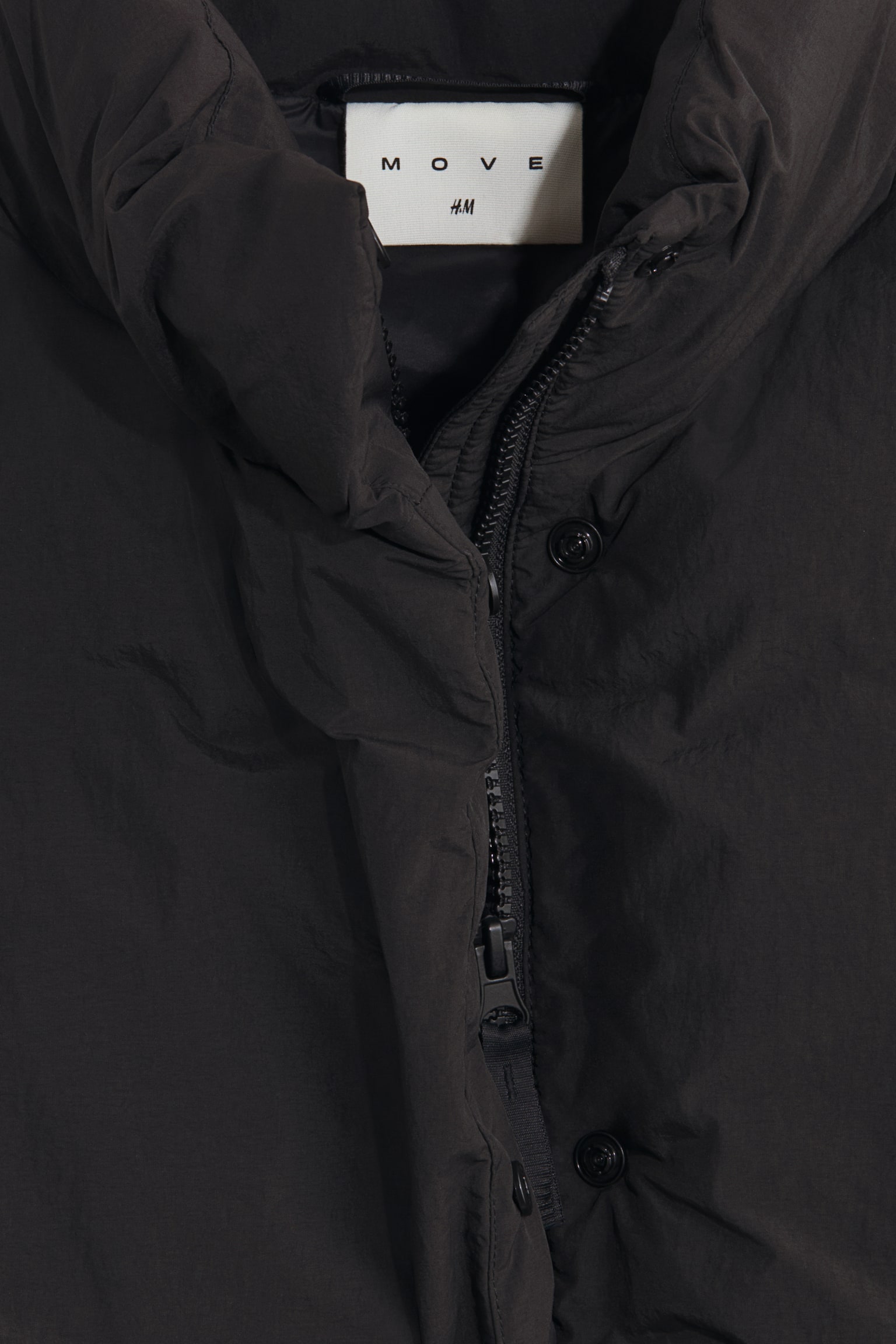 Женский жилет H&M Move Padded Sports with ThermoMove™, цвет: Чёрный — фото 7