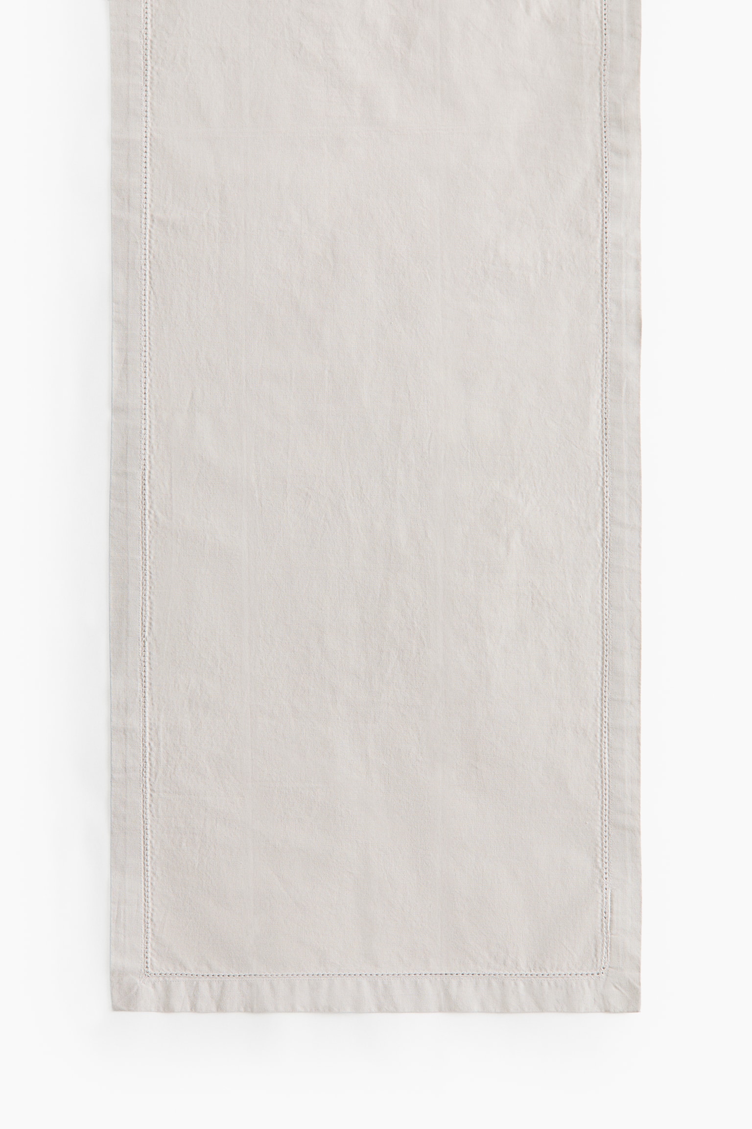 Cotton table runner - Light beige/Dusty blue/White/Light khaki green/Light pink - 1