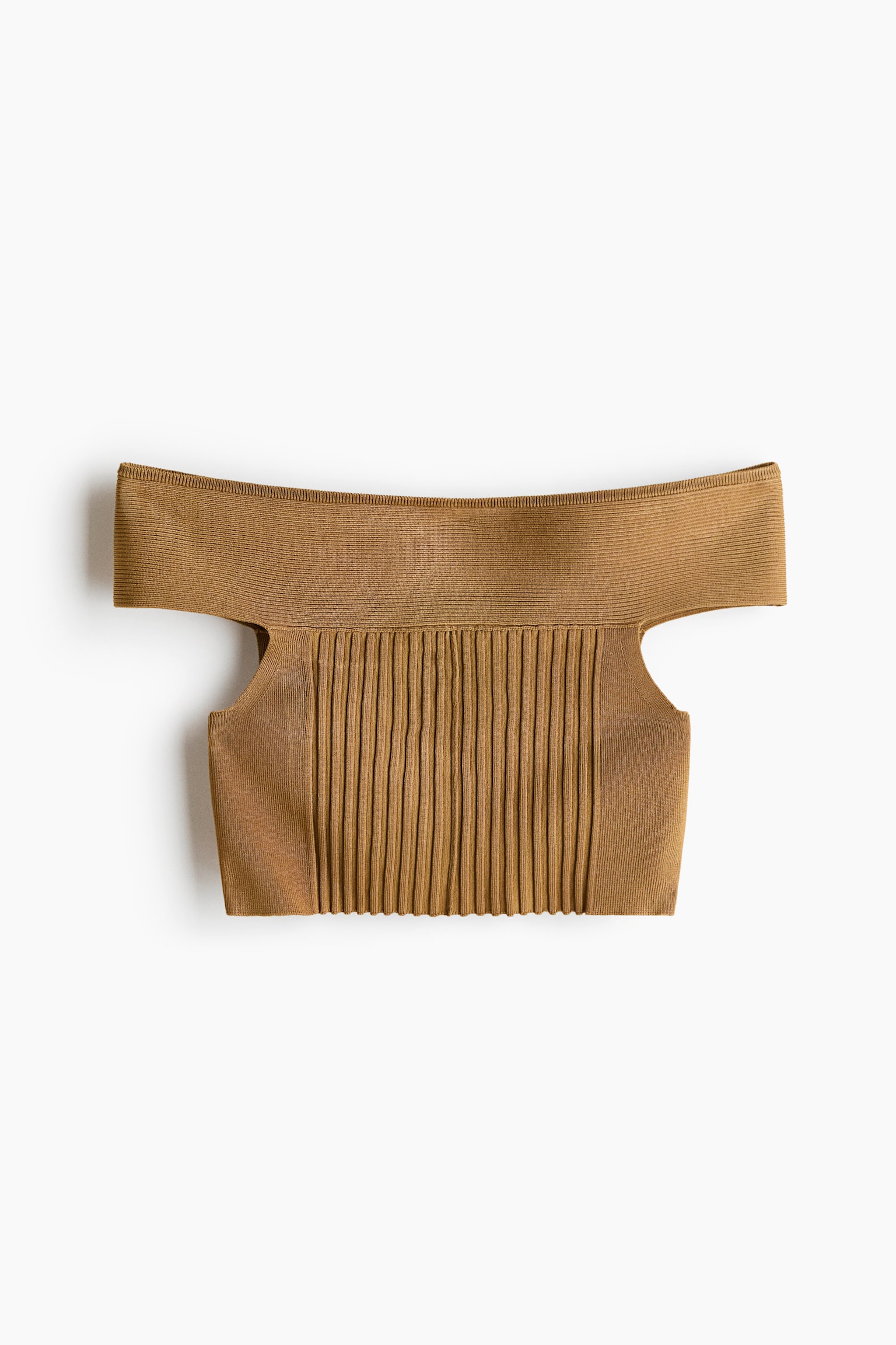 Brassière épaules nues - Beige foncé - 1
