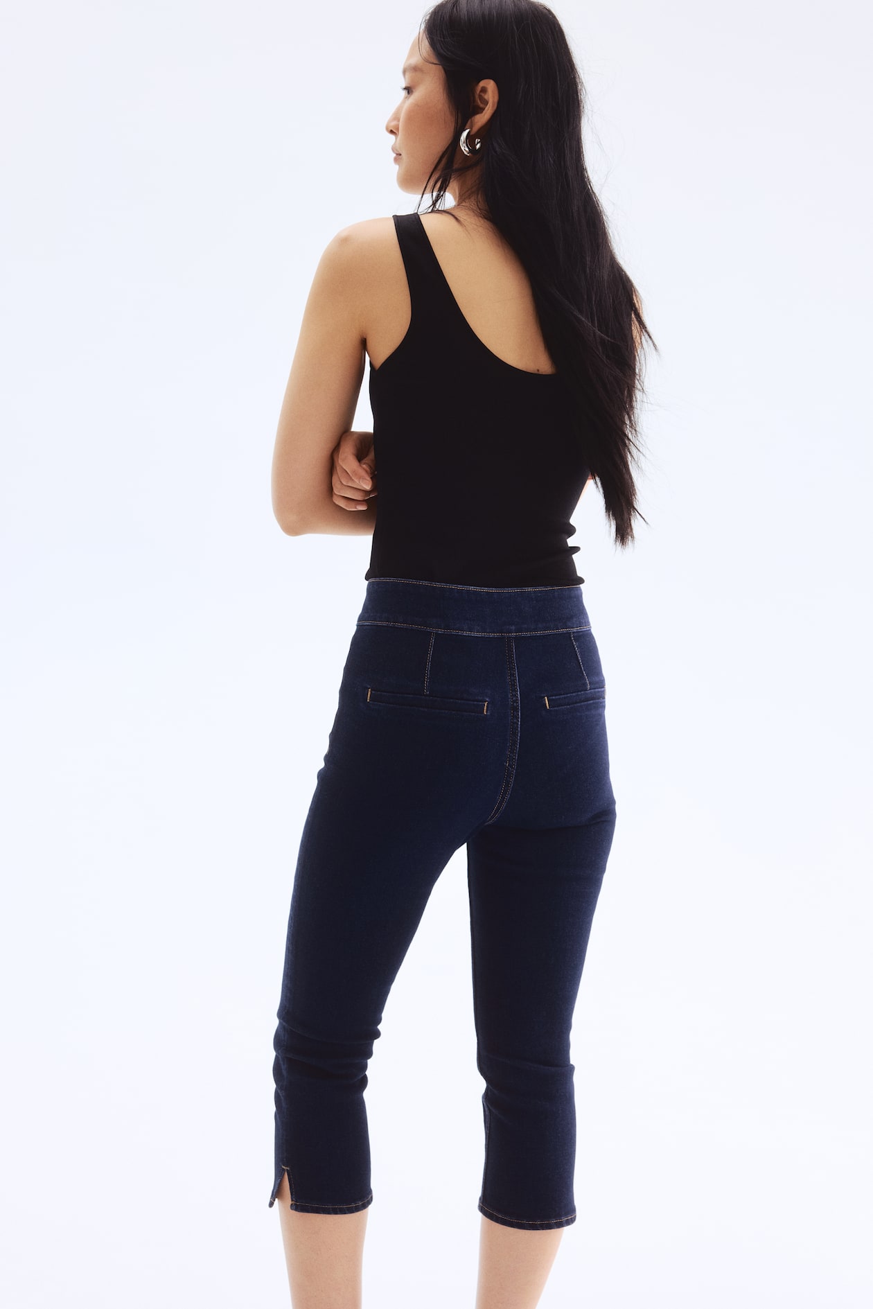 Skinny High Capri Jeans - image 3