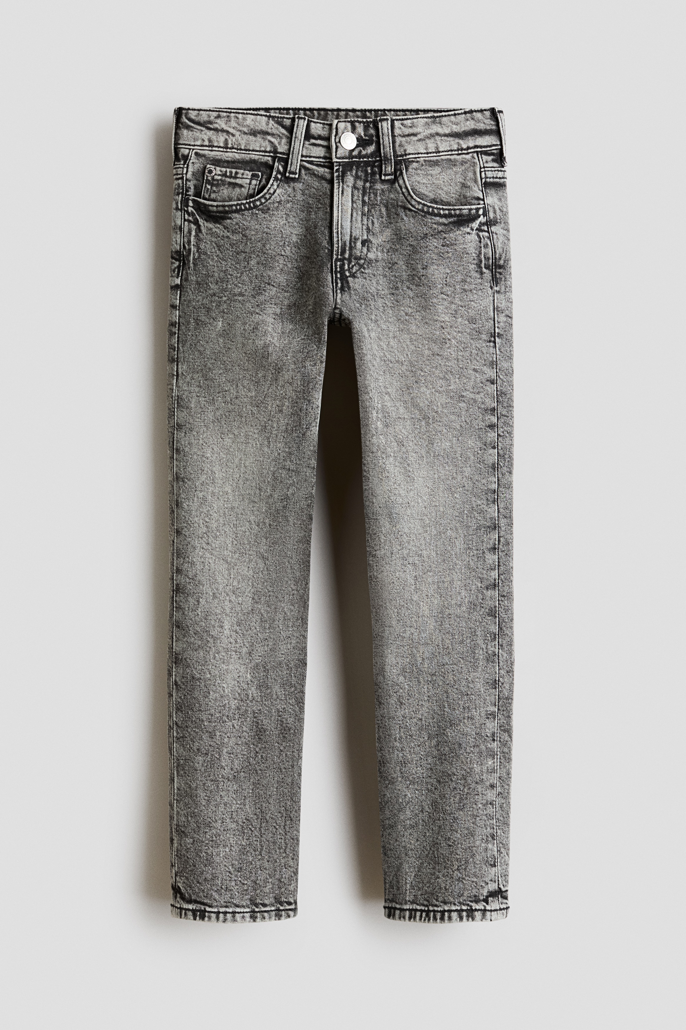 Comfort Stretch Slim Fit Jeans-Gri-deschis