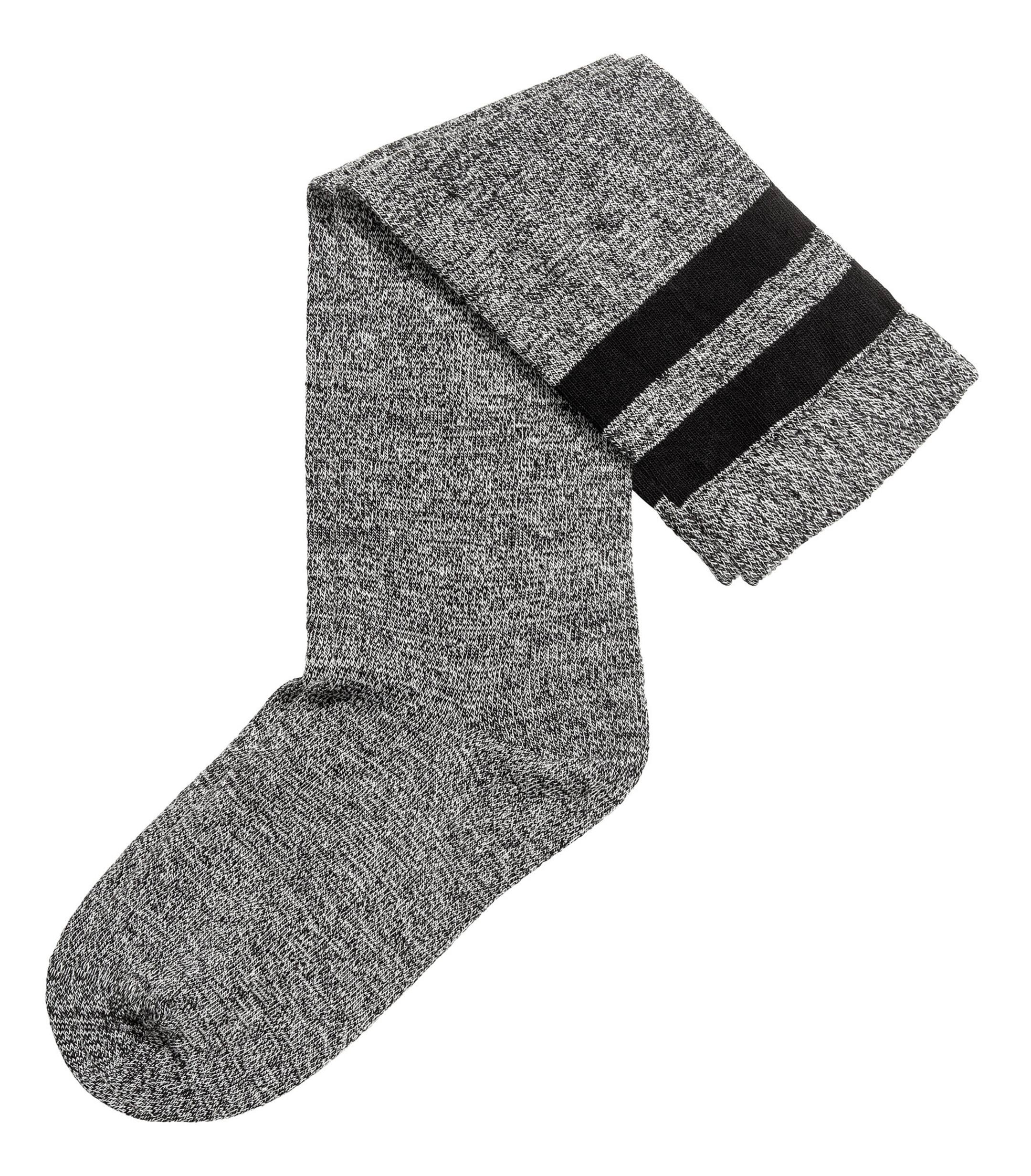 Visa större bild: Knästrumpor - Svartmelerad - DAM | H&M SE 1