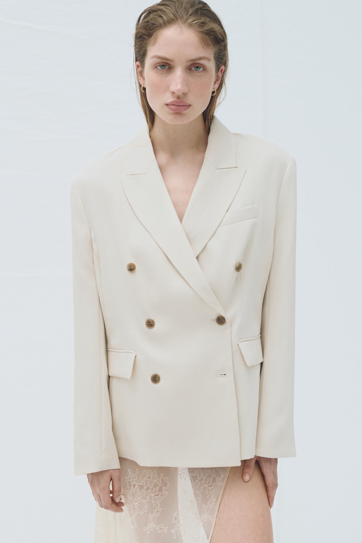 Double-Breasted Blazer