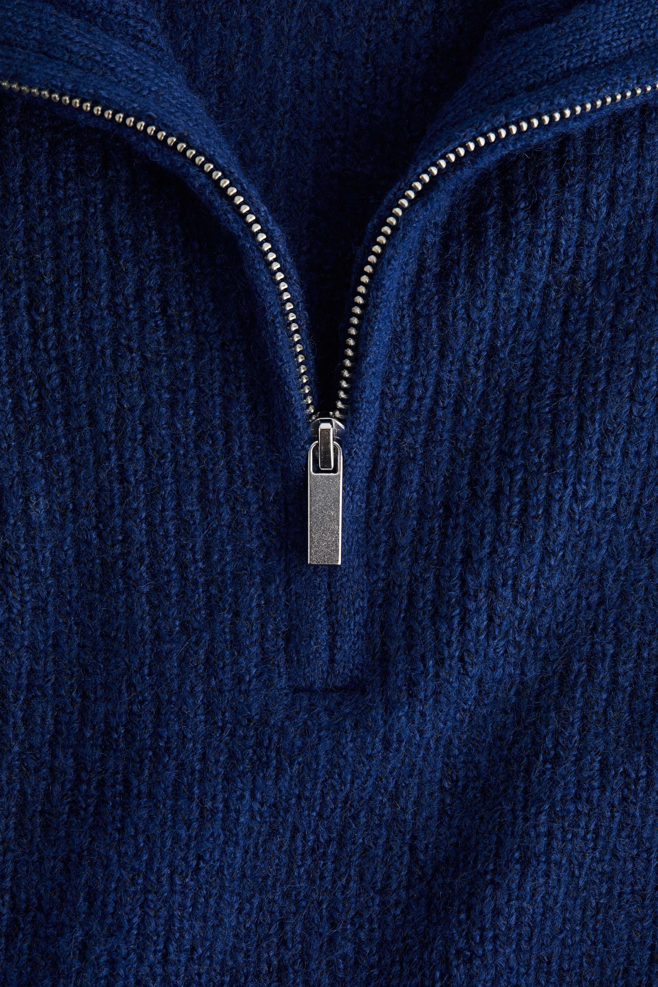 Grotere afbeelding bekijken: Ziptop-trui - Donkerblauw - DAMES | H&M NL 7