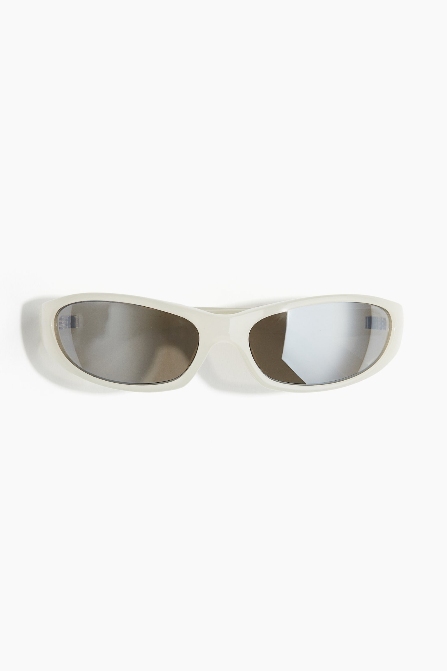 Oval sunglasses - White/Blue - 2