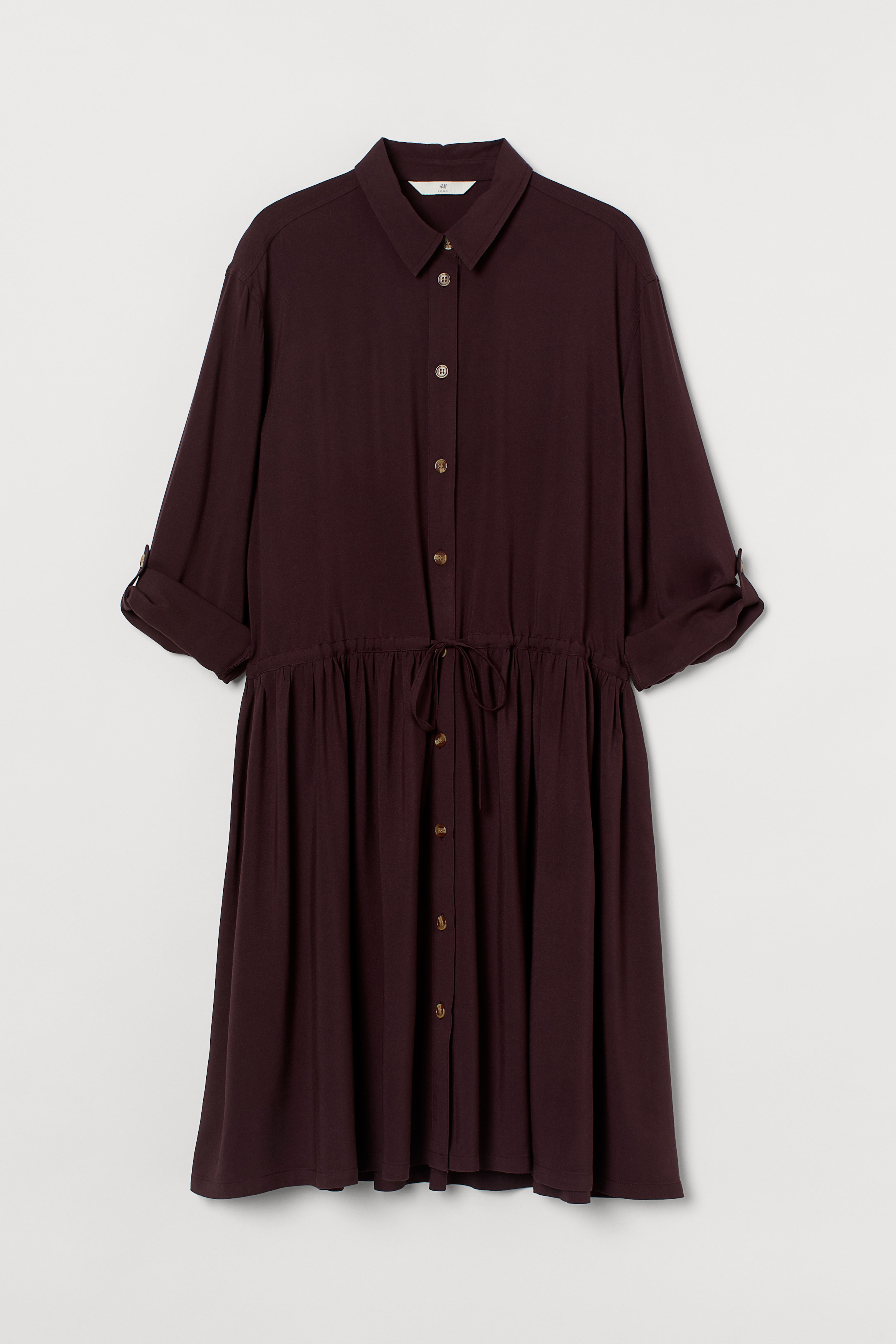 H&m button up dress best sale