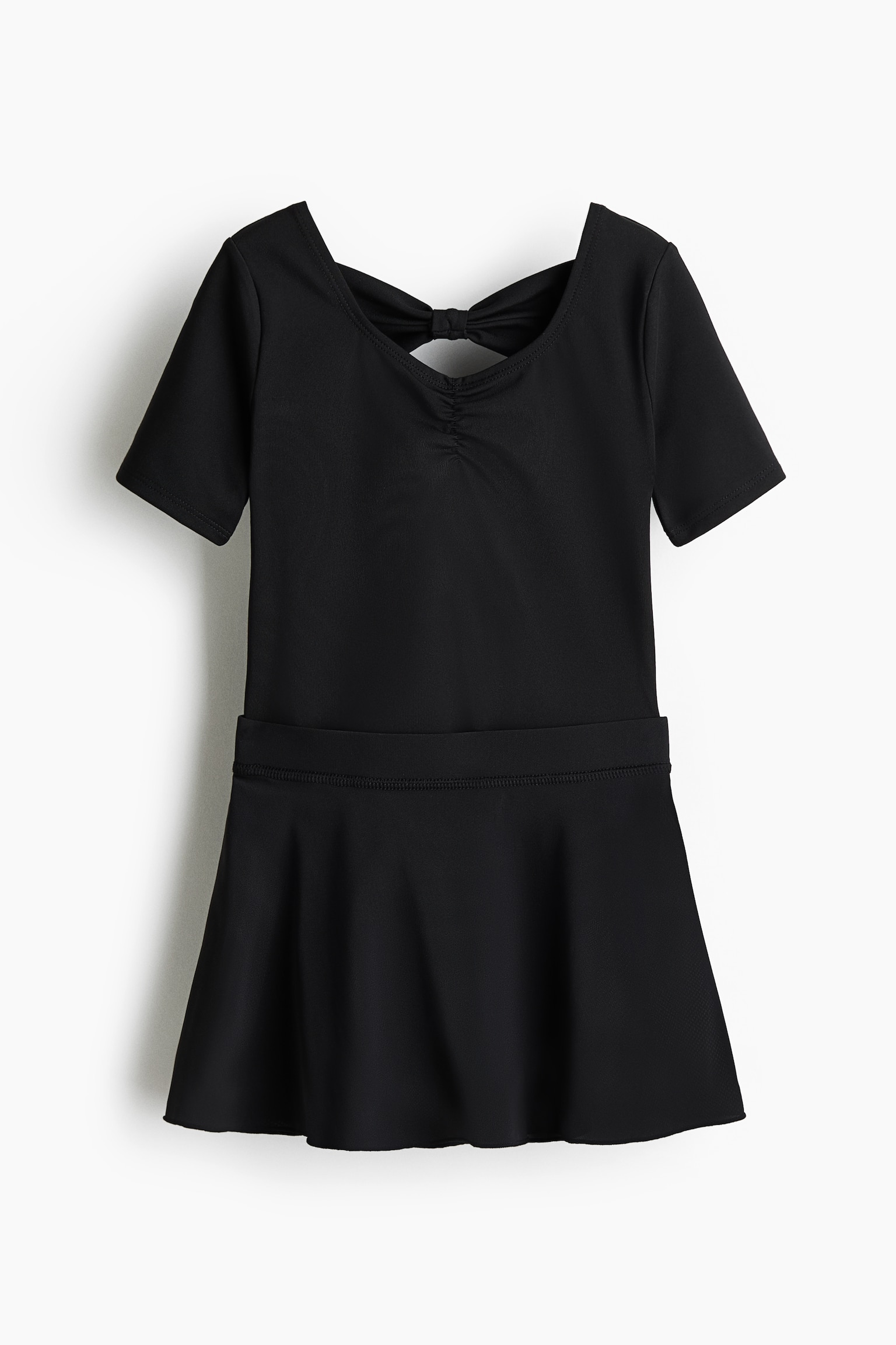 Conjunto 2 piezas leotardo y falda con DryMove™ - Negro/Rosa claro/Morado tenue/Blanco/Rosa