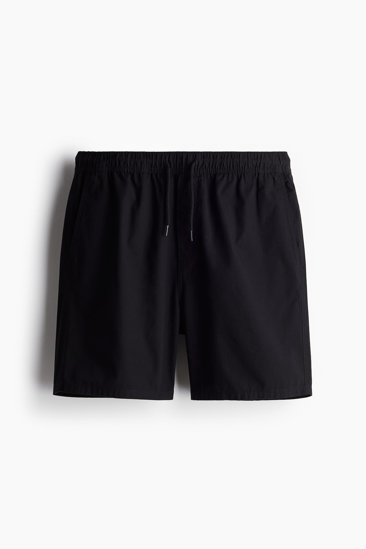Regular Fit Cotton shorts Black Men H&M IN