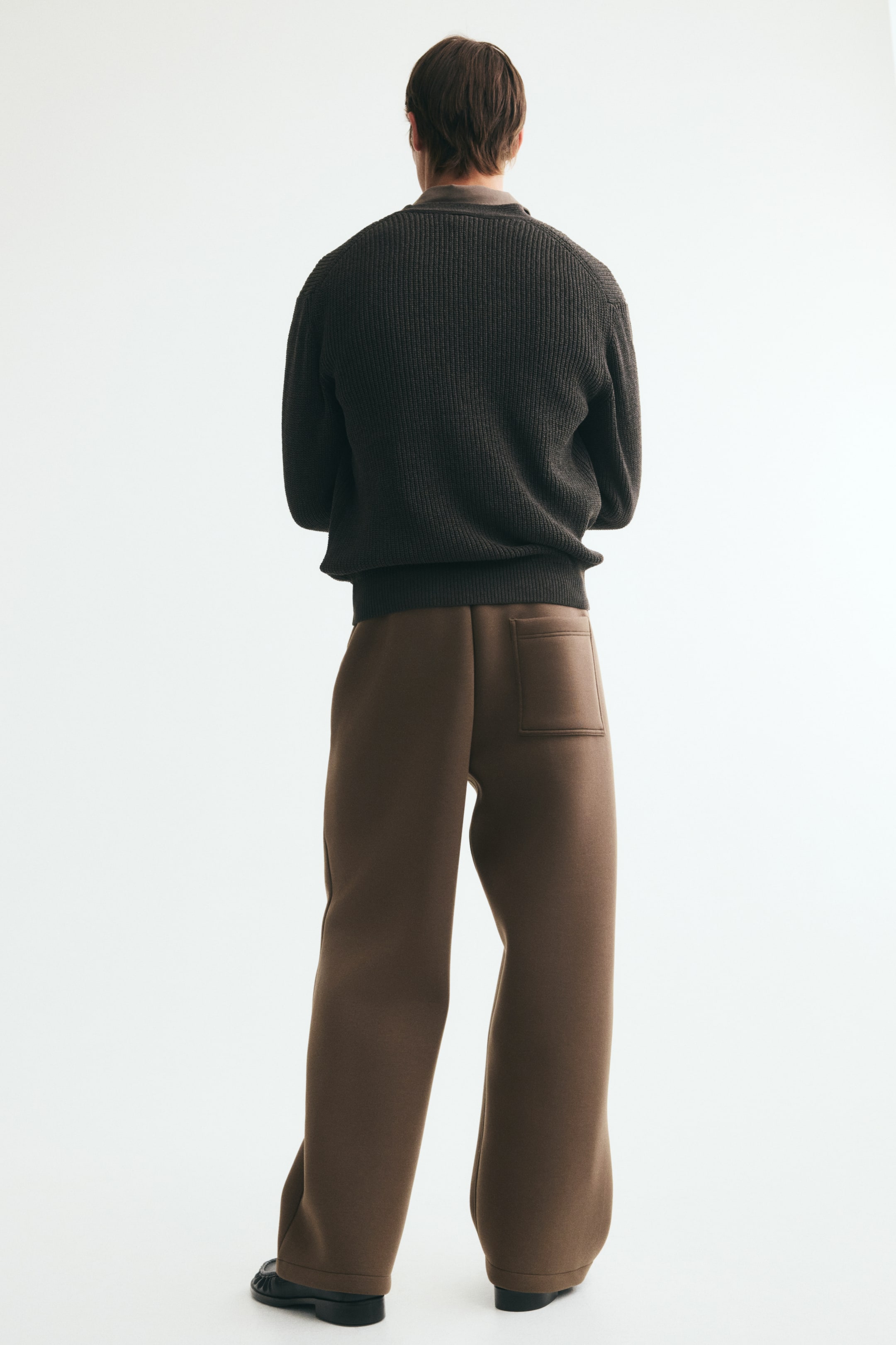 Relaxed-Fit Tailored-Look Joggers