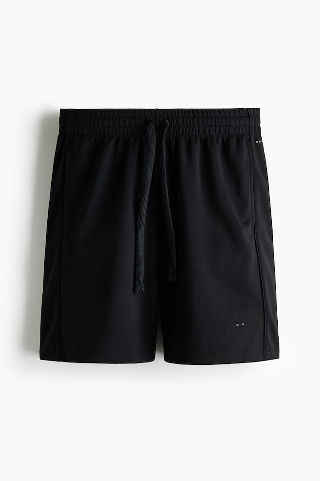 Regular-Fit Sports Shorts with DryMove™ - Black/Navy blue/Dark gray/Natural white - 1