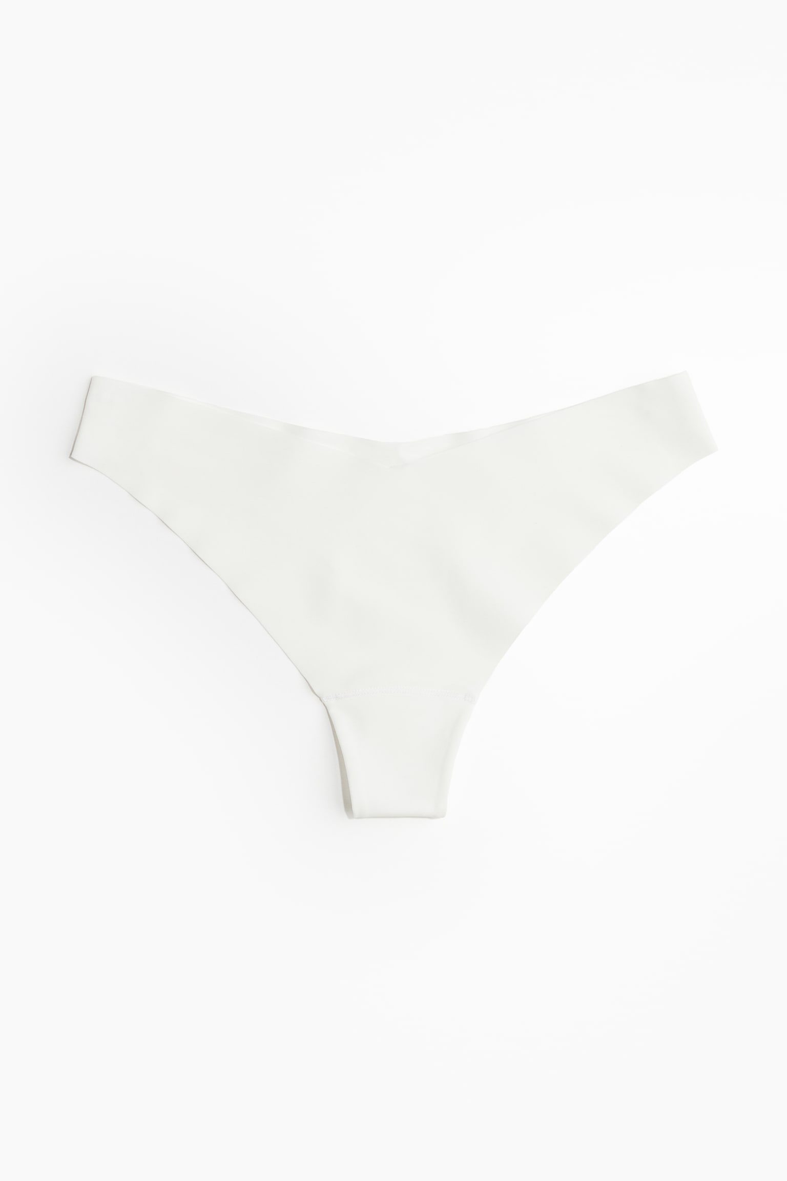 3-pack invisible thong briefs - White/Beige - 4