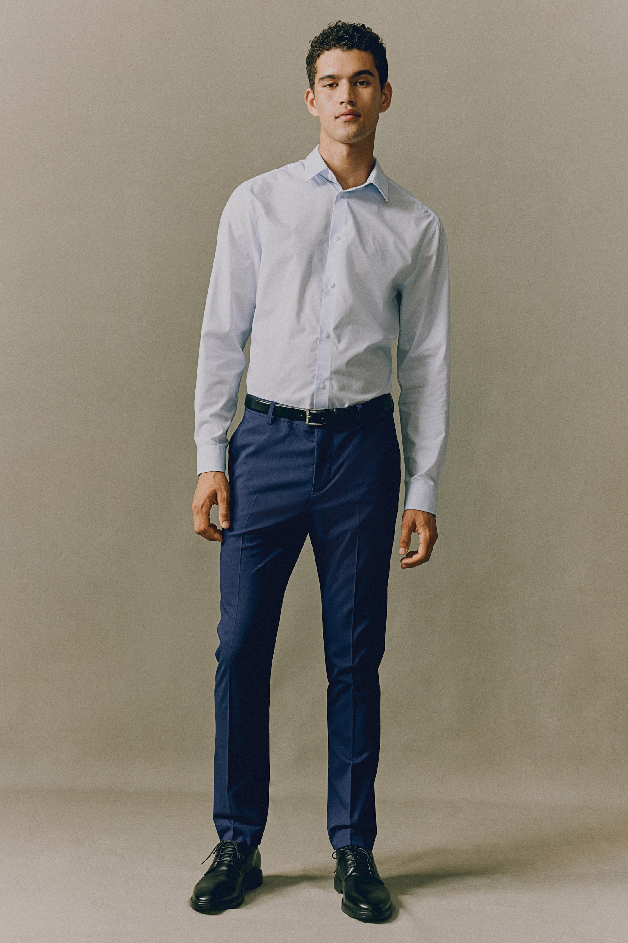 Skinny Fit Suit Pants