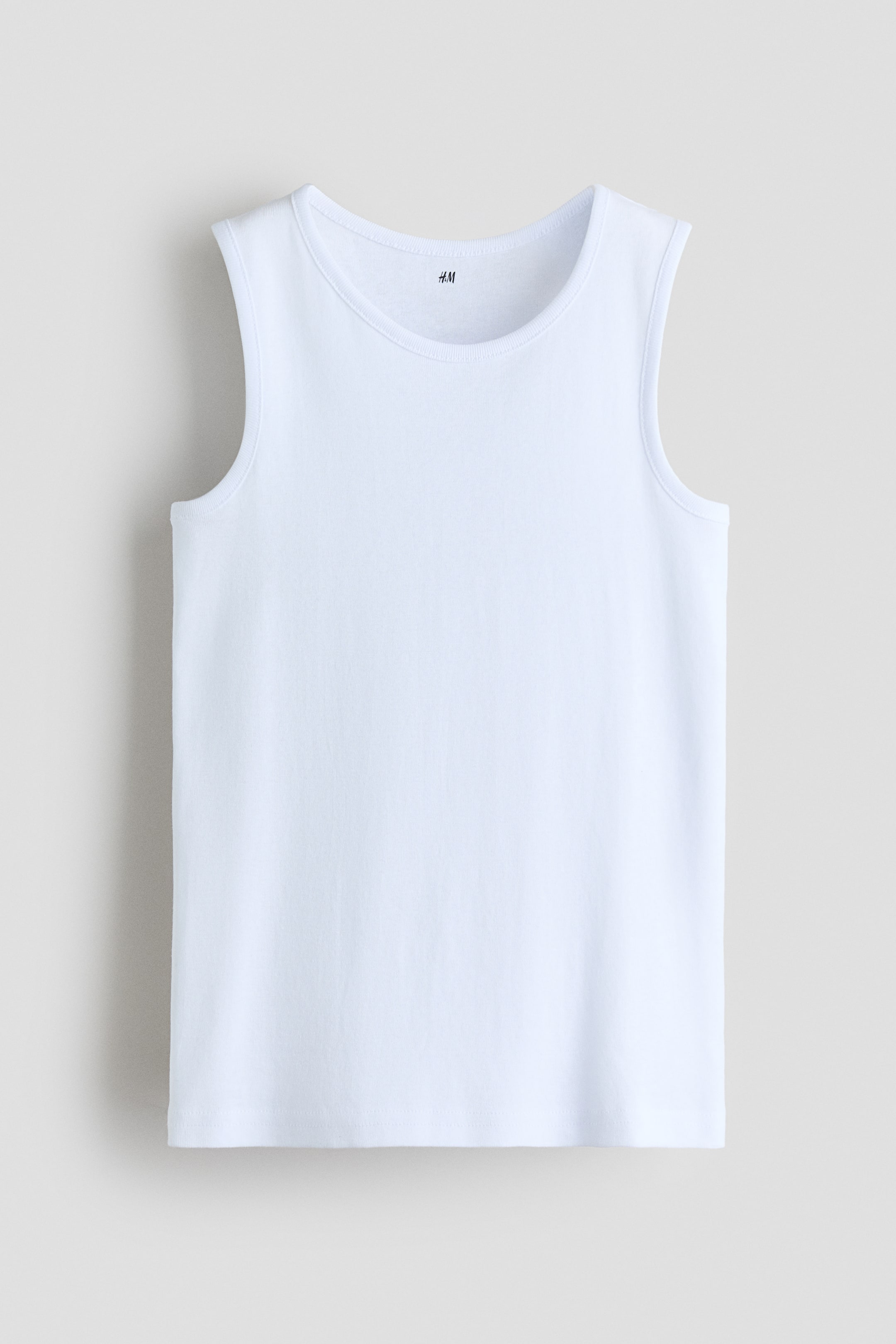 Детские топы H&M 5-Pack Cotton Tank Tops — фото 3