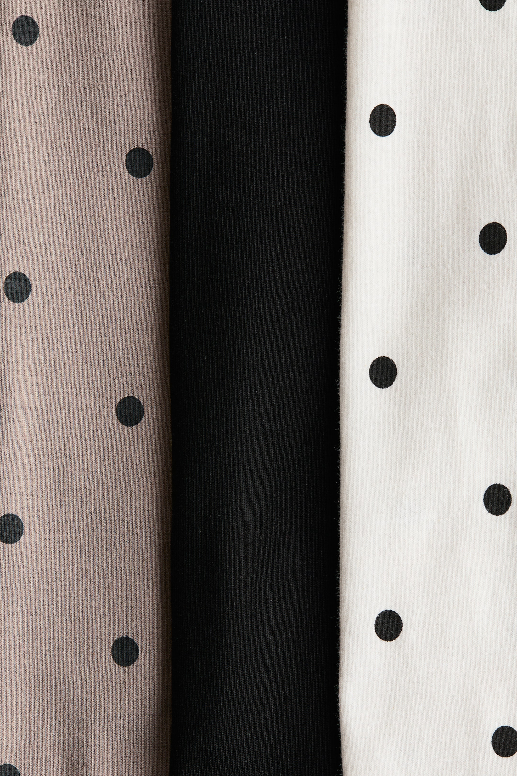 Lot de 3 leggings en coton