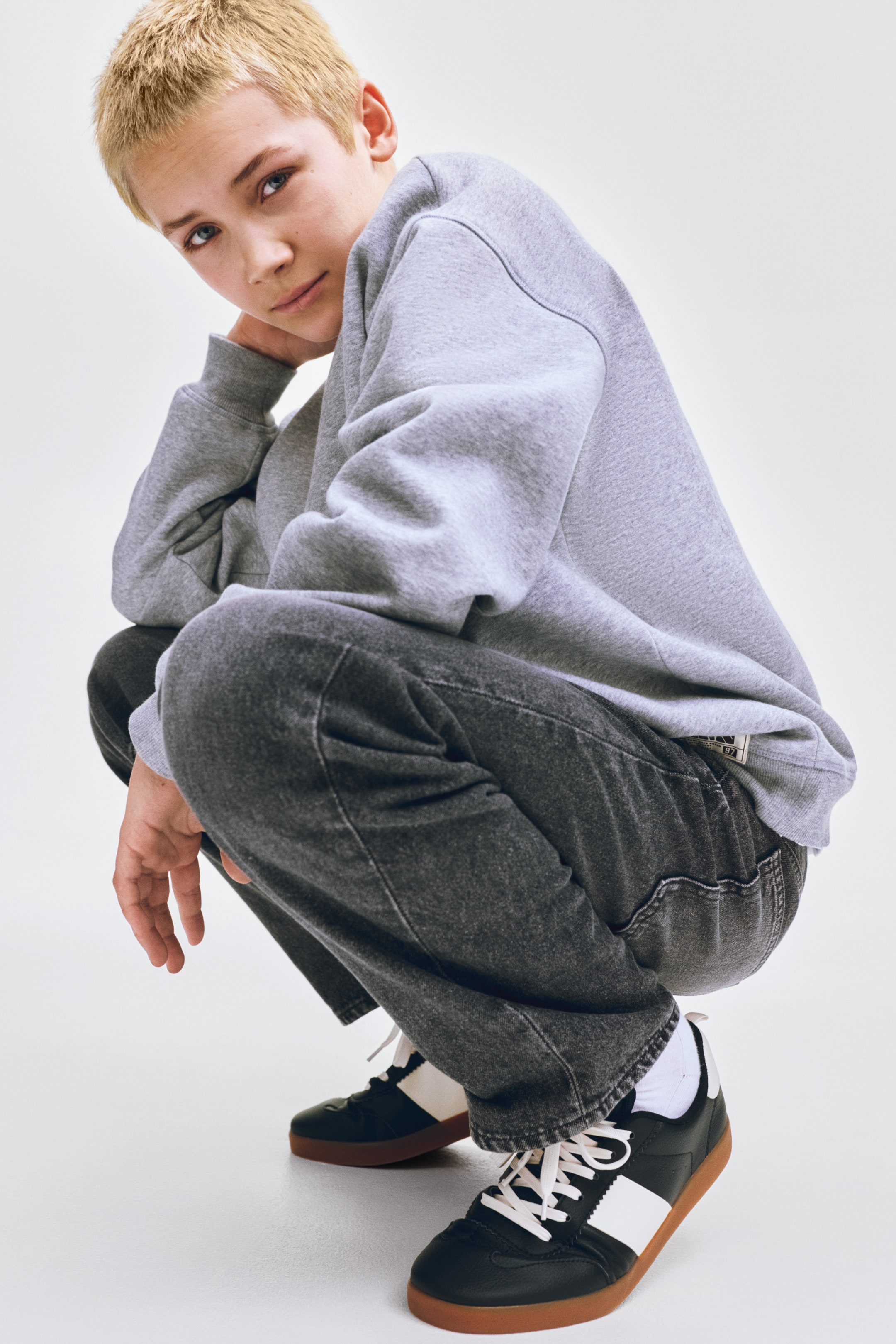 Детские джинсы H&M Beck Loose Fit Jeans — фото 4