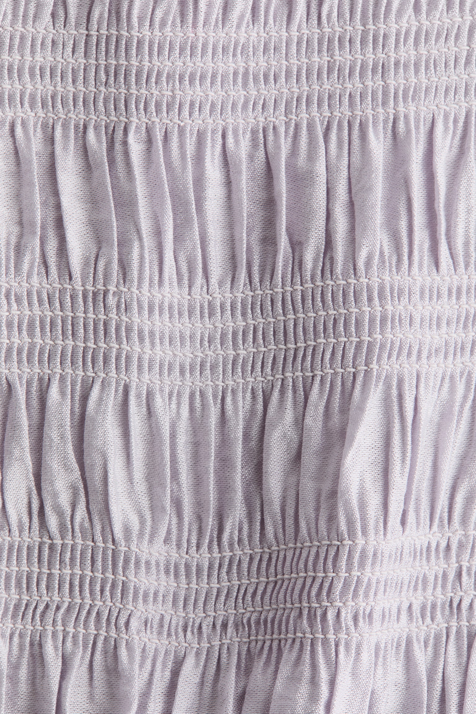 Женское платье H&M Mama Smocked-Detail, цвет: Светлый фиолетовый — фото 7