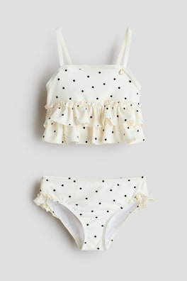 Bikini med volanger