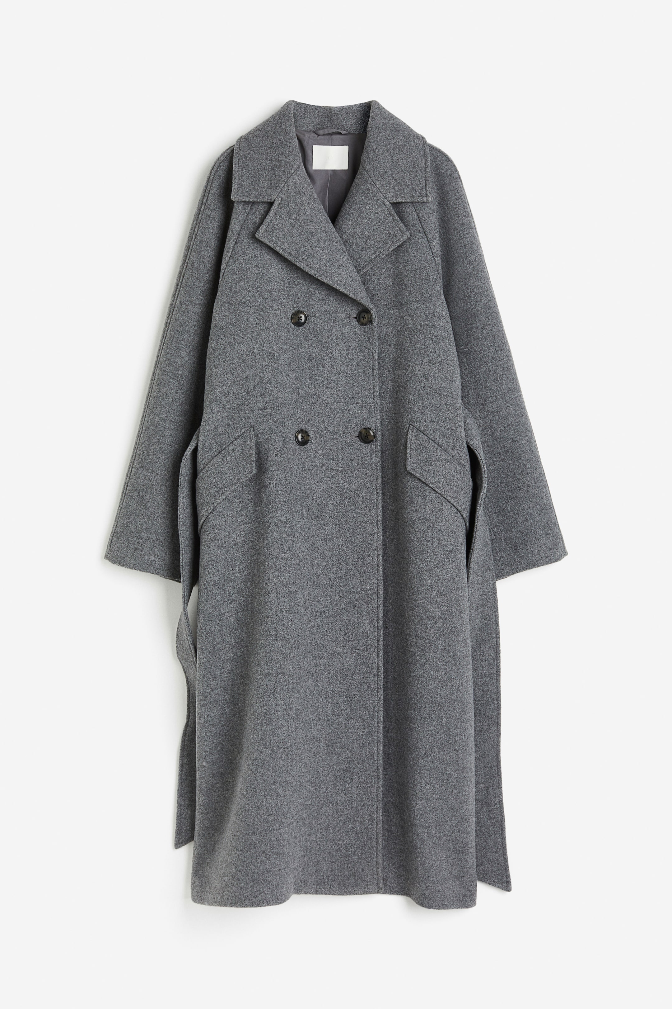 Tie Belt Coat