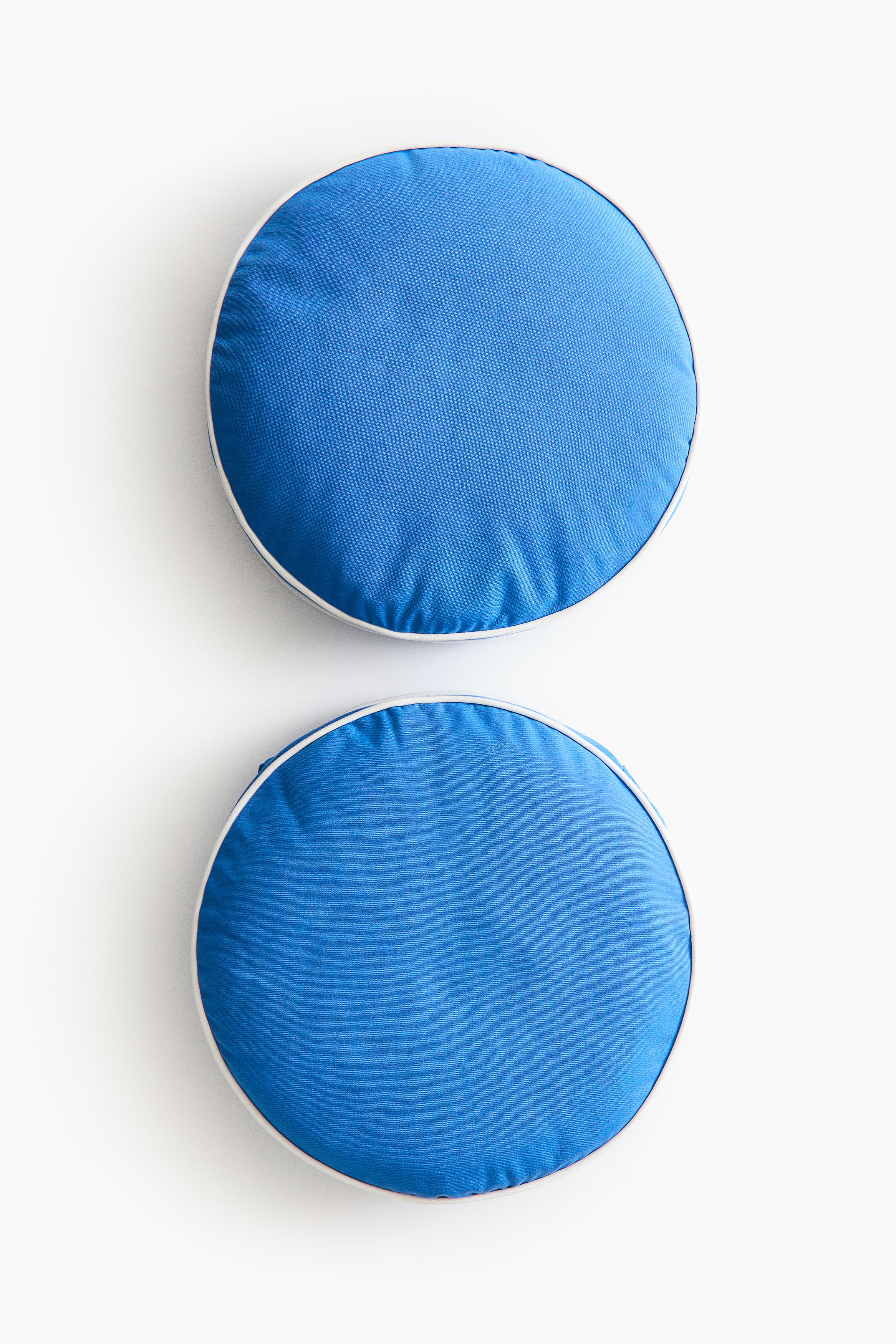 2-pack outdoor seat cushions - Blue/Verde oscuro