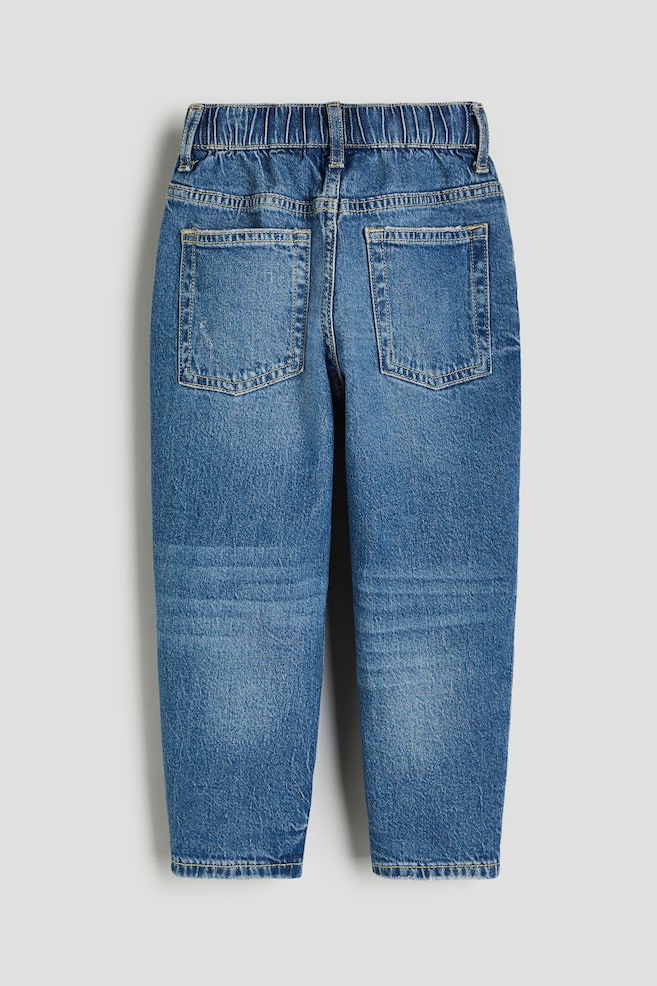 Loose Fit Jeans - Denim blue/Light denim blue/Beige/Denim grey - 4
