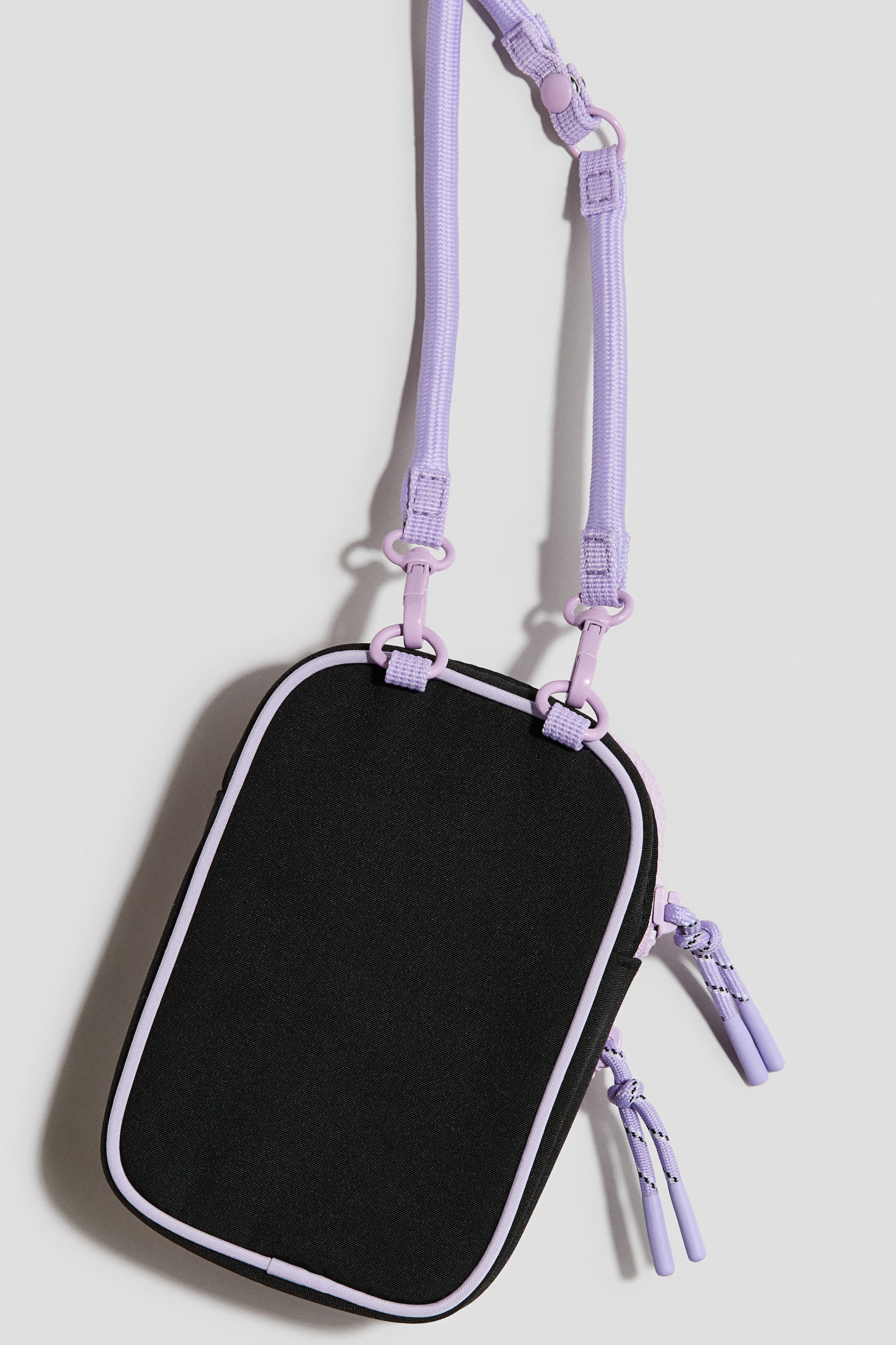 Crossbody Bag with Printed Motif