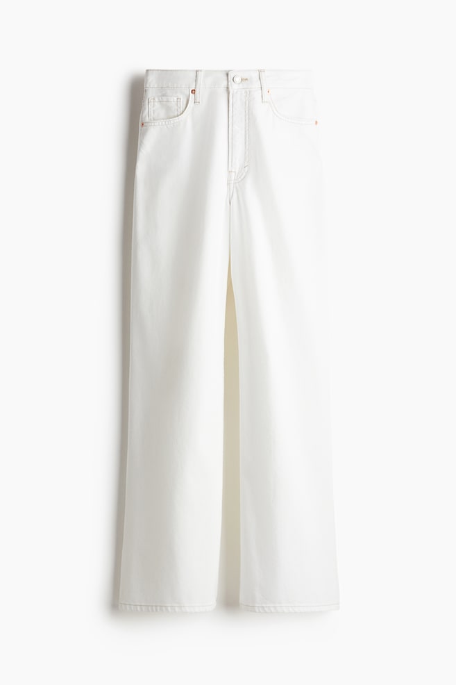 Mom Slim-Fit High-Waist Ankle Jeans - Cream/Dark dusty brown/Light denim blue/Dark denim blue/Denim blue/Dark denim blue/Dark denim gray/Dark denim blue/Light denim blue/Denim blue/White/Light beige/Denim blue/Denim blue - 1