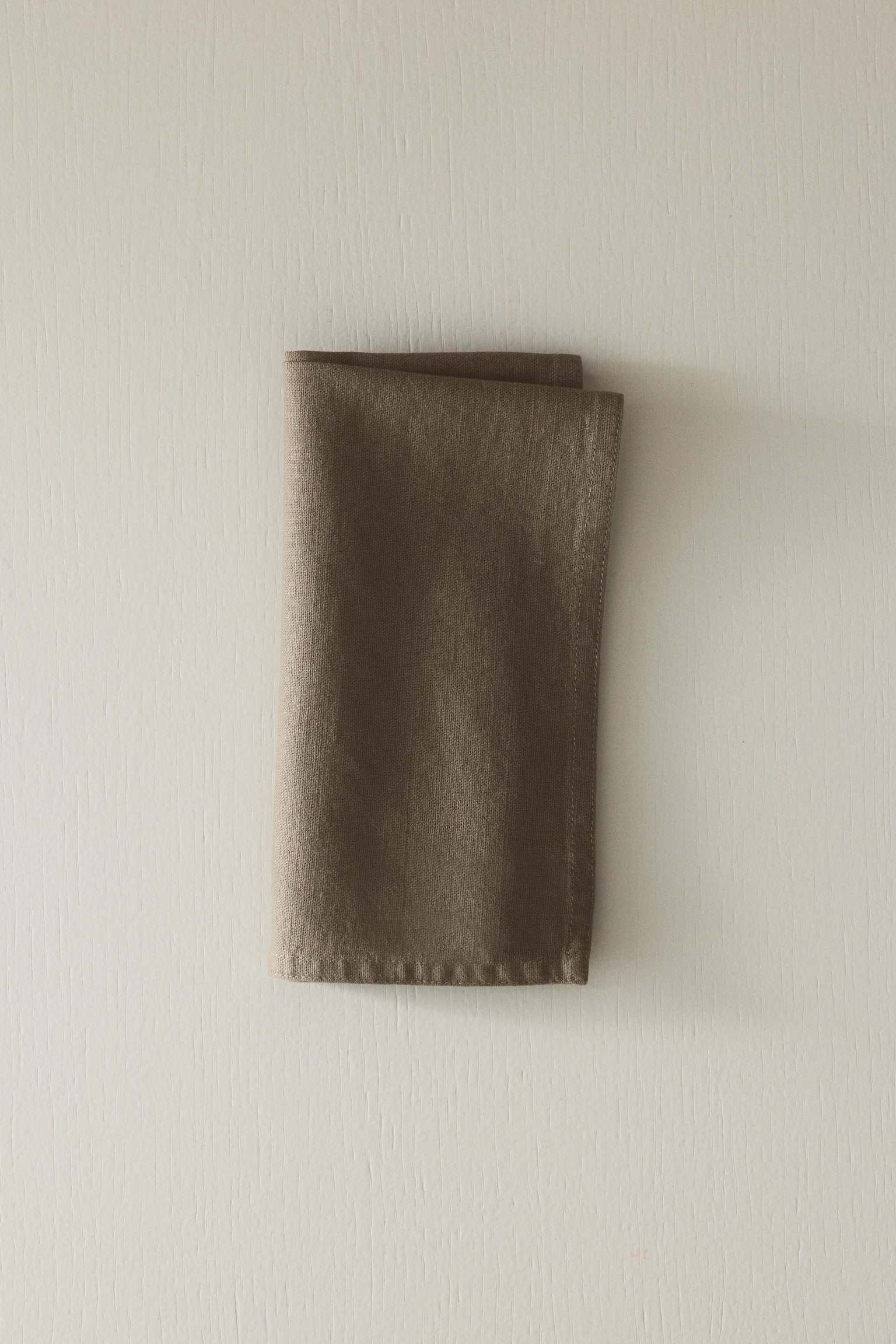 4-pack linen-blend napkins - Mole/Khaki green/Yellow/Light green/Beige - 2