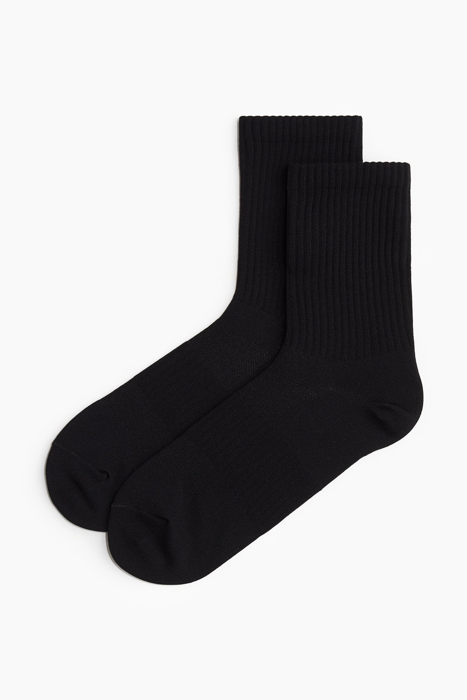 5-pack sports socks in DryMove™ - Black - 2