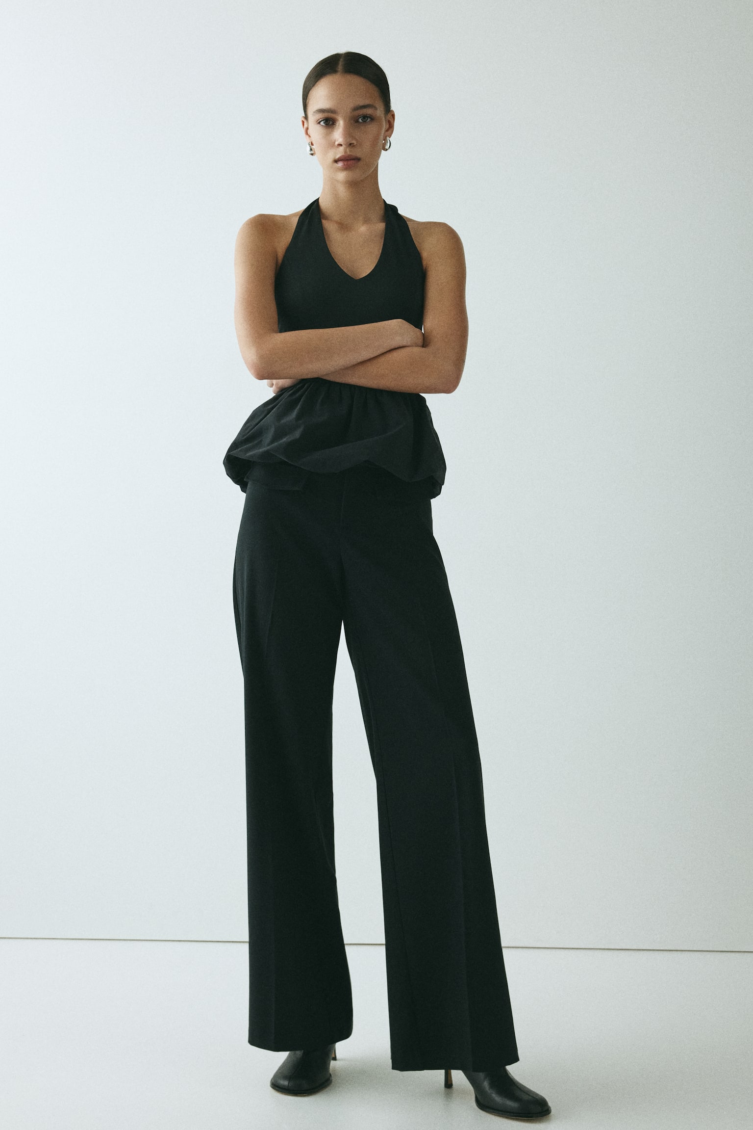 Tailored trousers - Black - 1