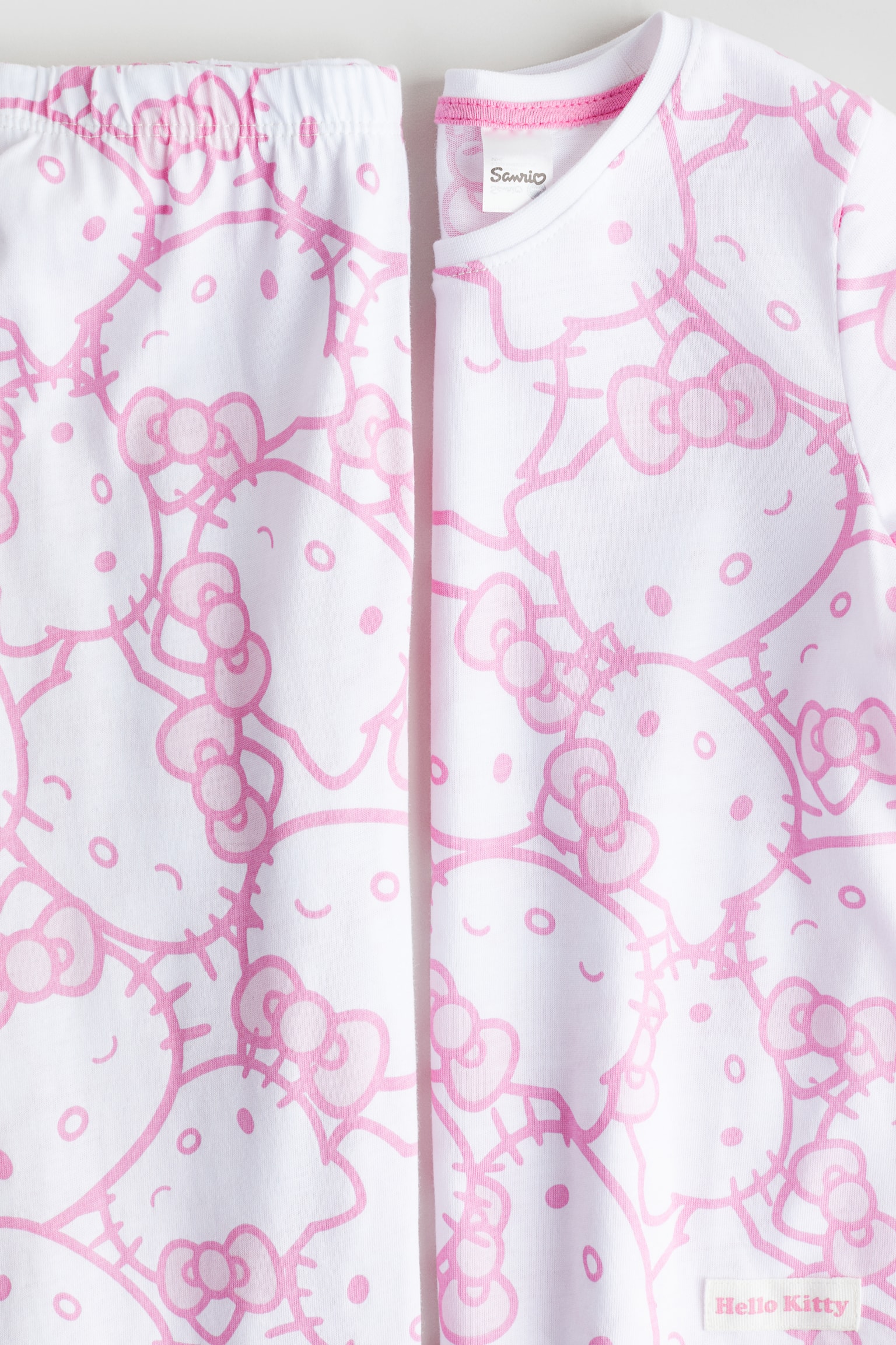 Jersey pyjamas - White/Hello Kitty/Dusty pink/Paw Patrol/Blue/Frozen/Dark grey/Minnie Mouse/Light blue/Lilo & Stitch/Light pink/Squishmallows/White/Disney Princesses/Pink/Barbie - 2