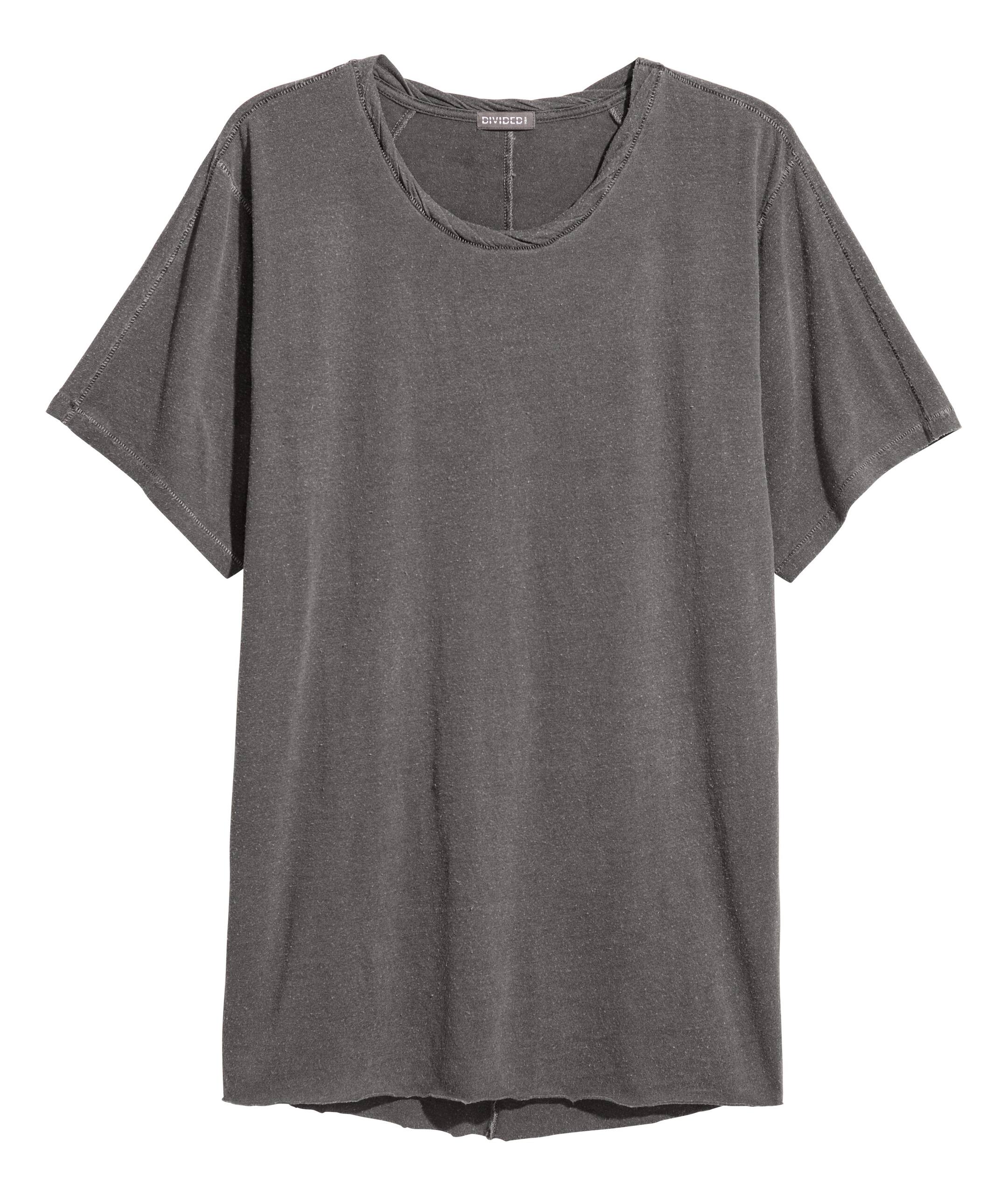 View larger image: Nepped T-shirt - Grey - Men | H&M GB 1