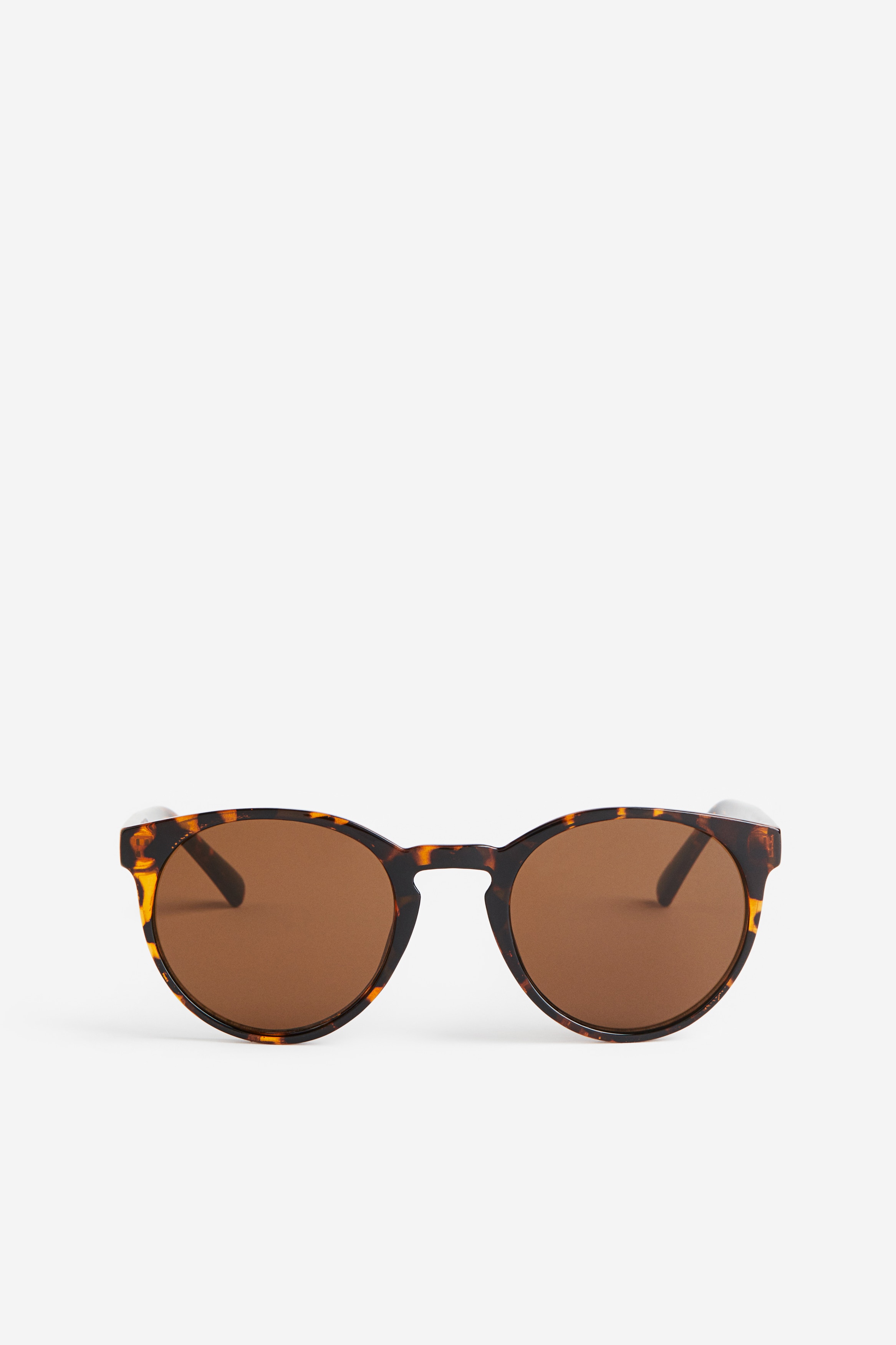 Runde Sonnenbrille - Beige/Schildpattmuster - Men | H&M DE