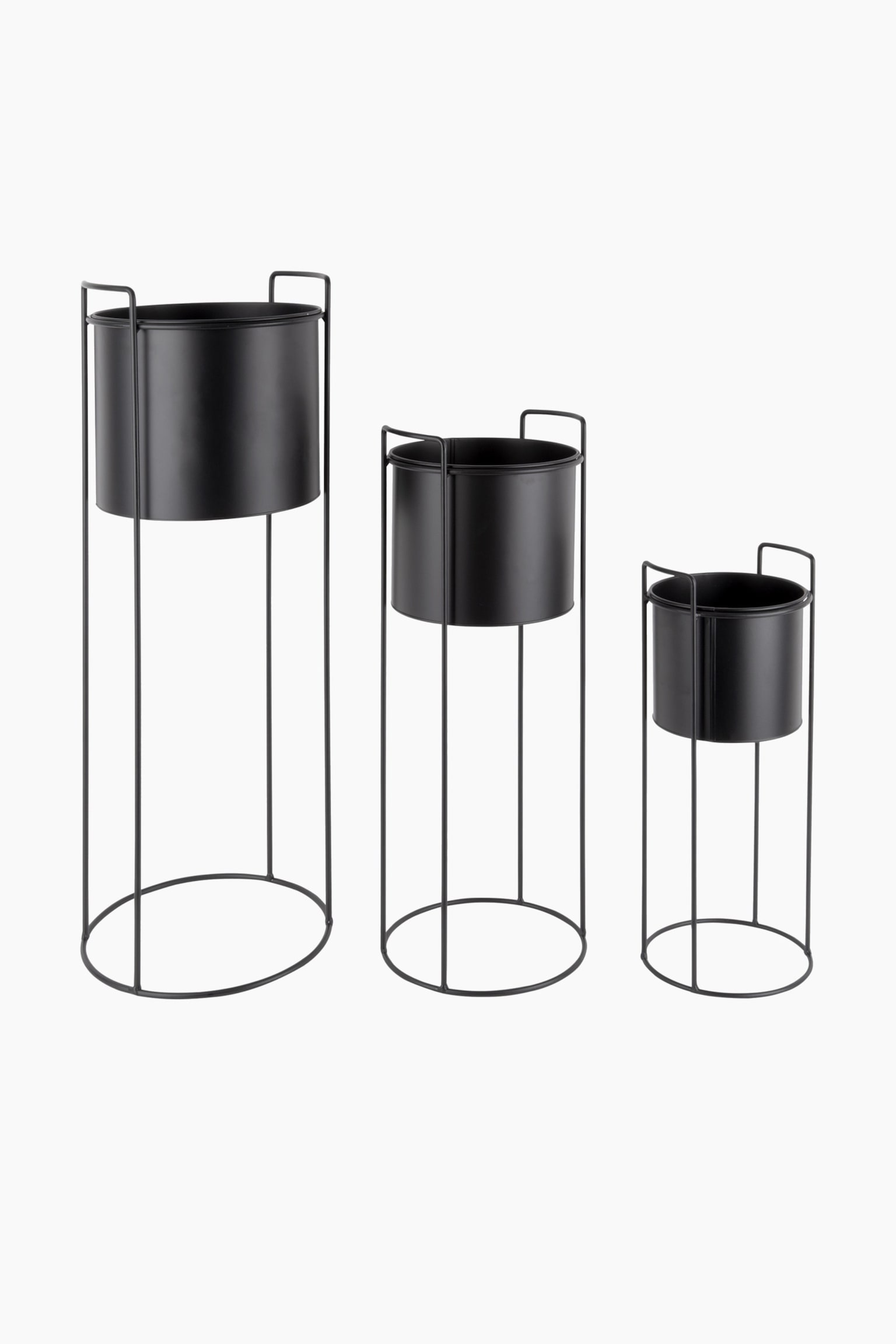 Essence Bloempot - Zwart/Jungle Groen/Warmgrijs - 1