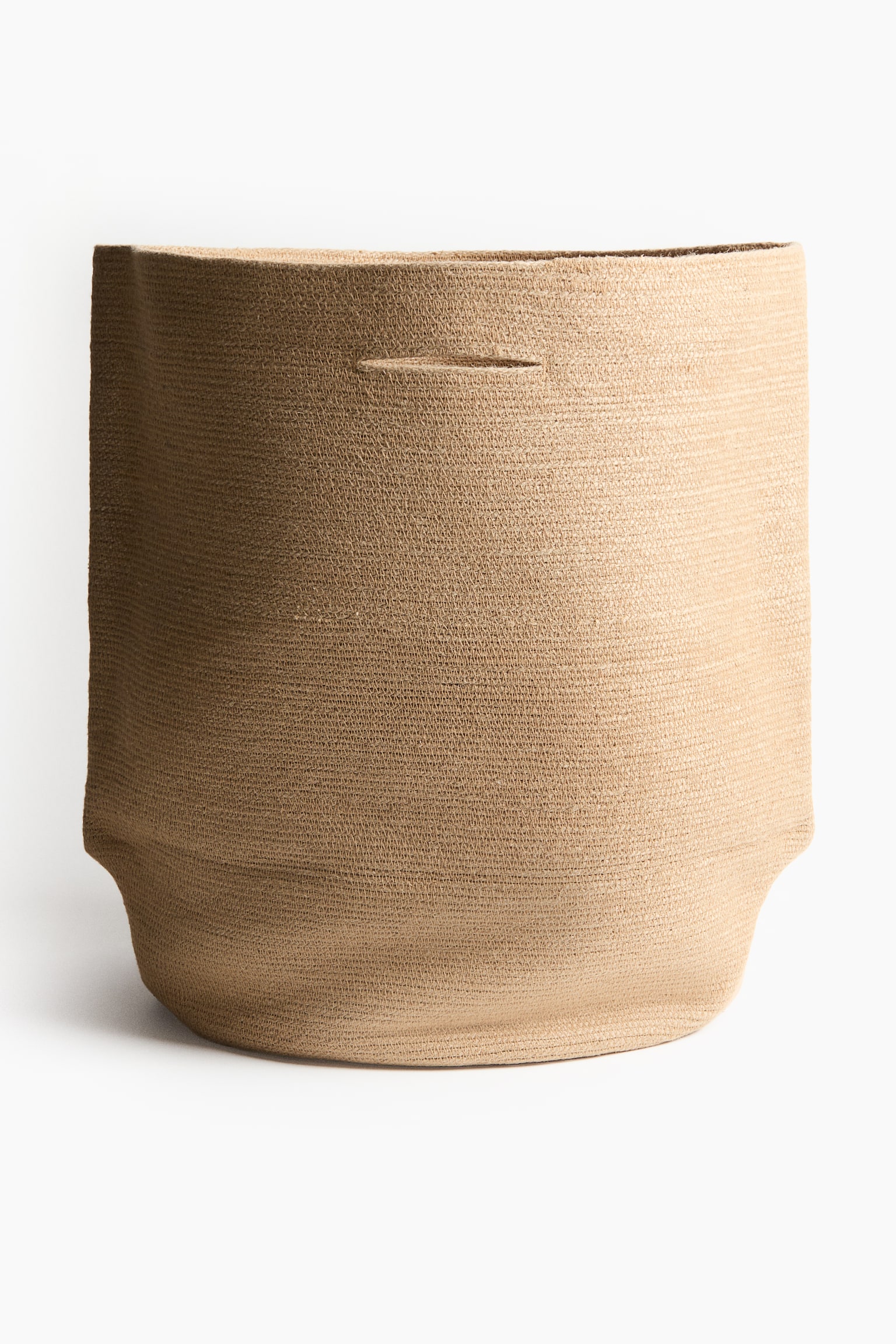Jute Laundry Basket - Beige