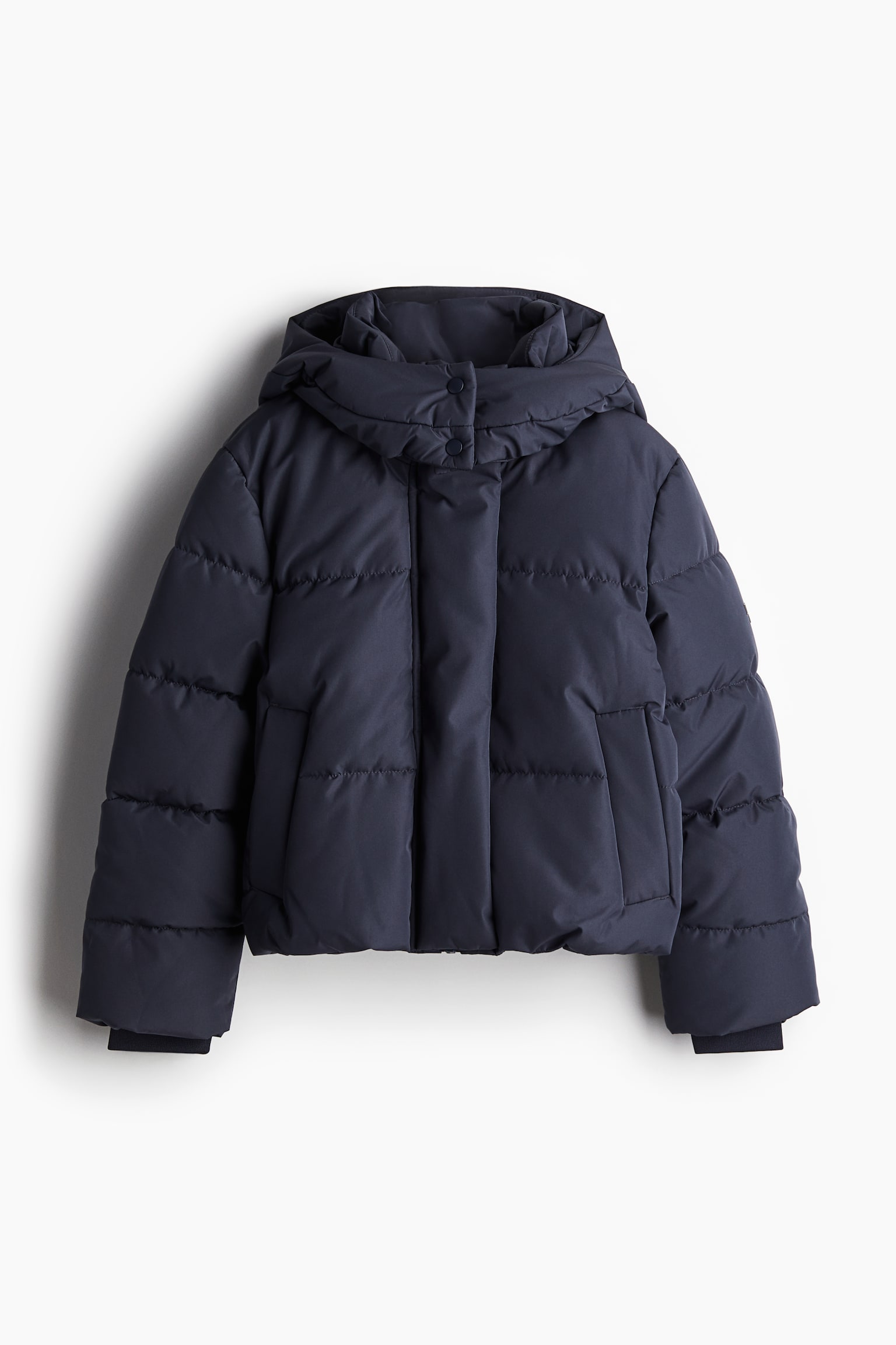 Sports puffer jacket in ThermoMove™ - Dark blue/White - 1