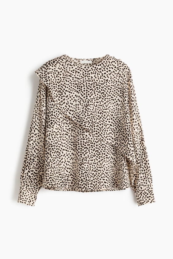 Женские блузки H&M Cape-Detail Blouse