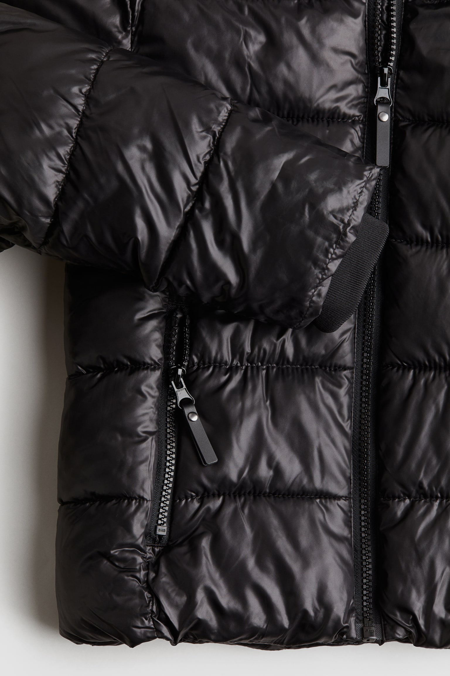 Puffer jacket - Black/Dark blue - 2