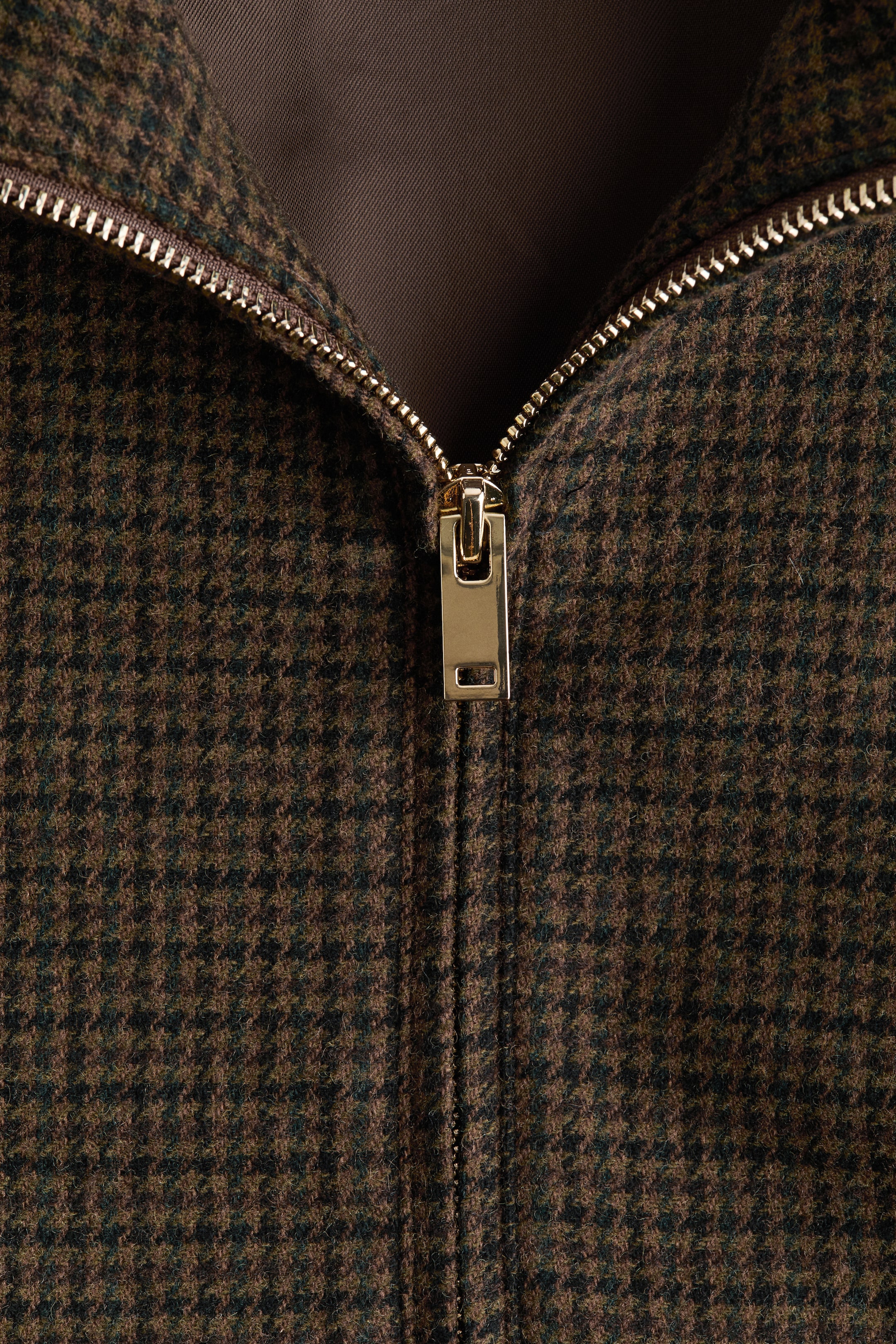 Женские куртки H&M Stand-Up Collar Wool-Blend Jacket — фото 8